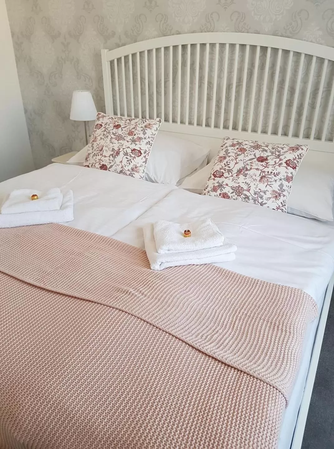 Bed in Hotel Amadeus