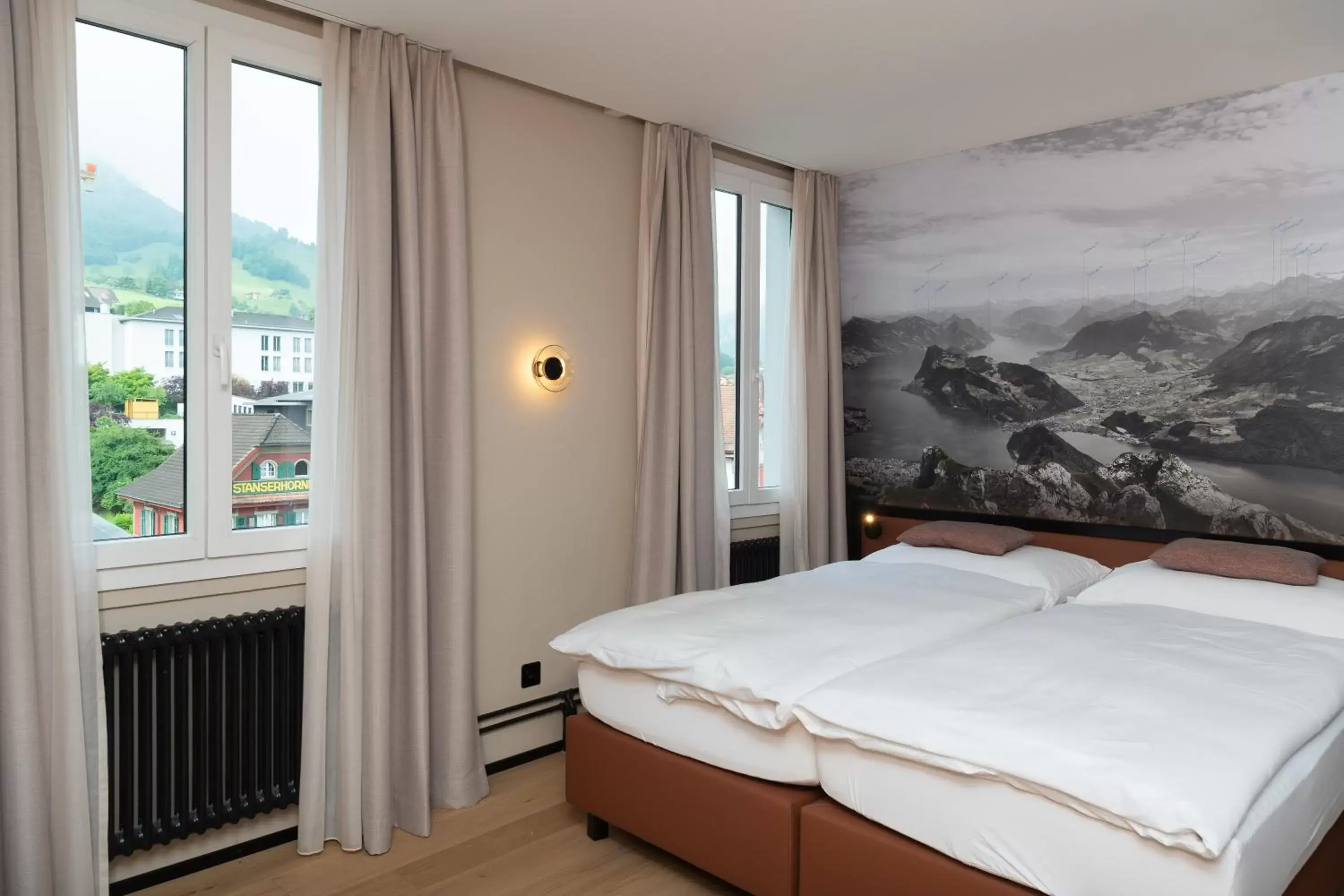 Photo of the whole room, Mountain View in Boutique Hotel Stanserhof