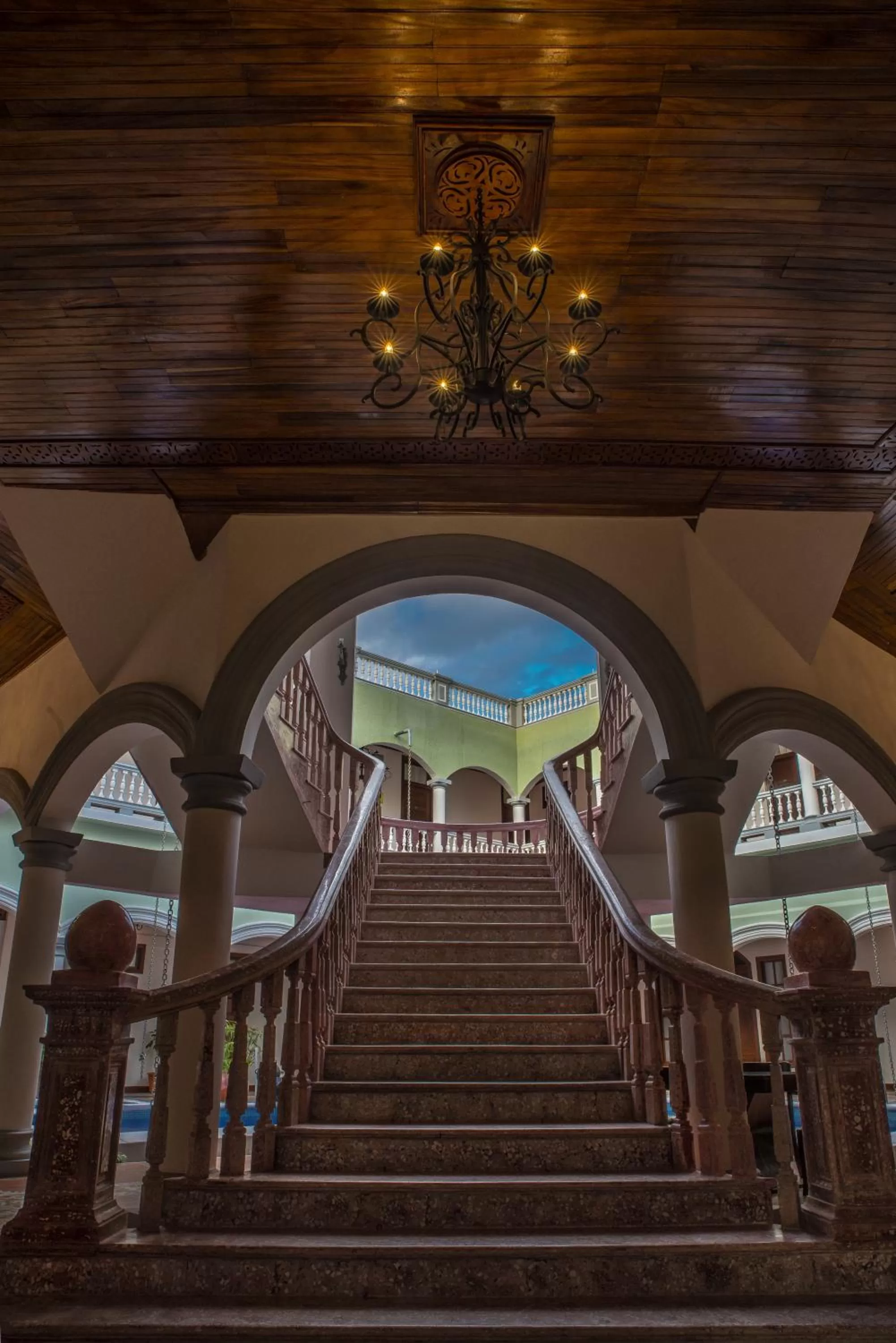 Lobby or reception in Hotel Real La Merced