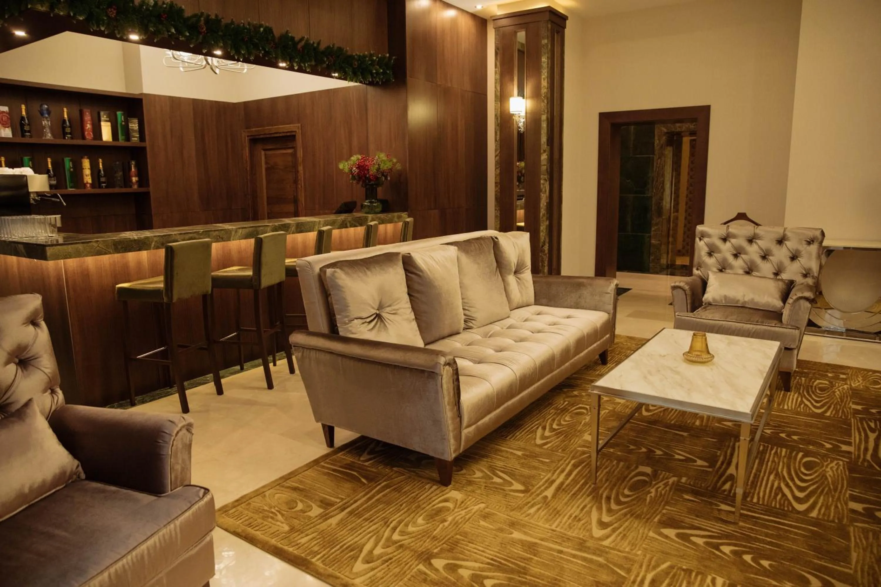 Lobby or reception in Garden Park Inn