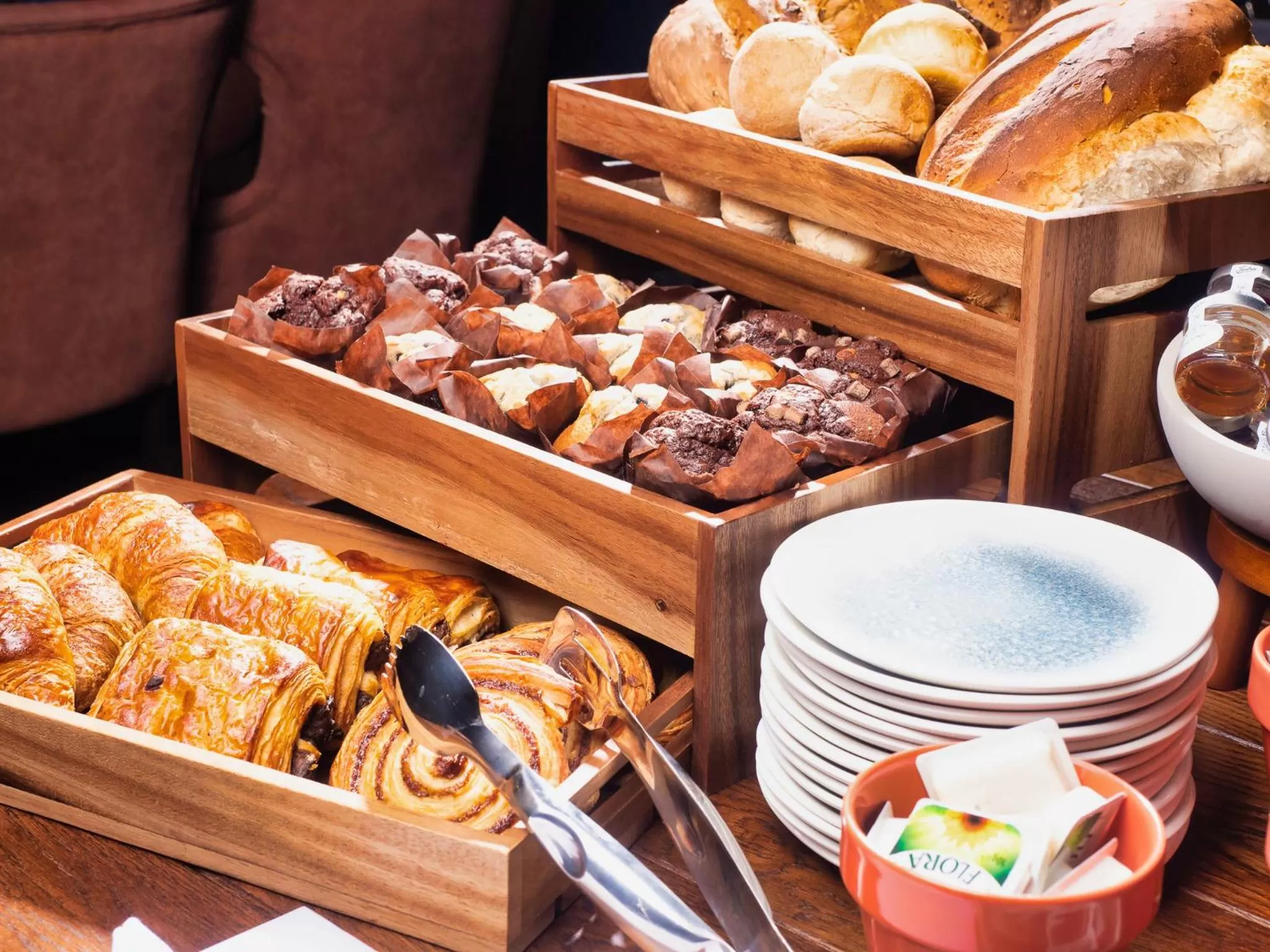 Breakfast in The Feathers Hotel