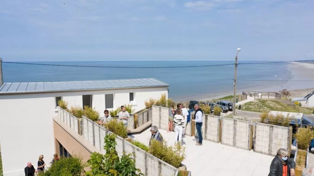Balcony/Terrace in Brise du Large - Maison d'Ault