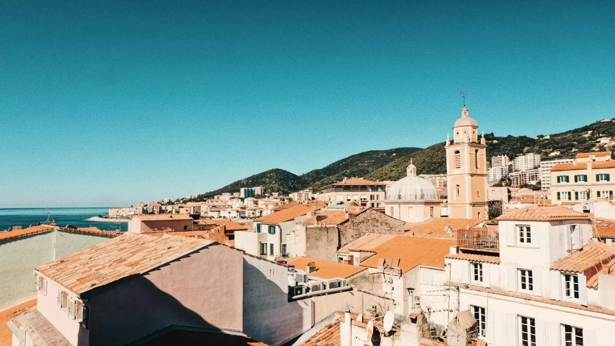 City view in Hotel San Carlu Citadelle Ajaccio