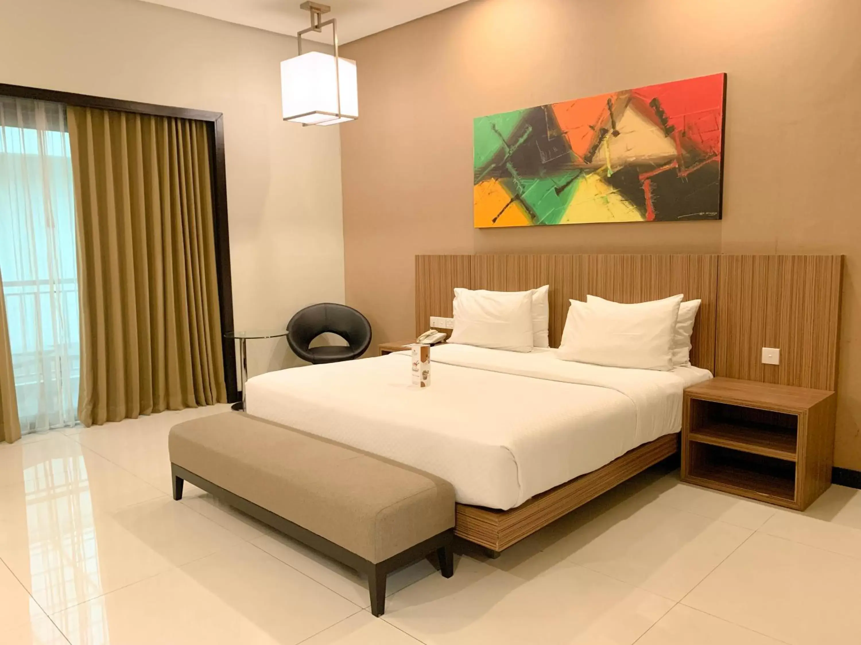 Bed in Savana Hotel & Convention Malang