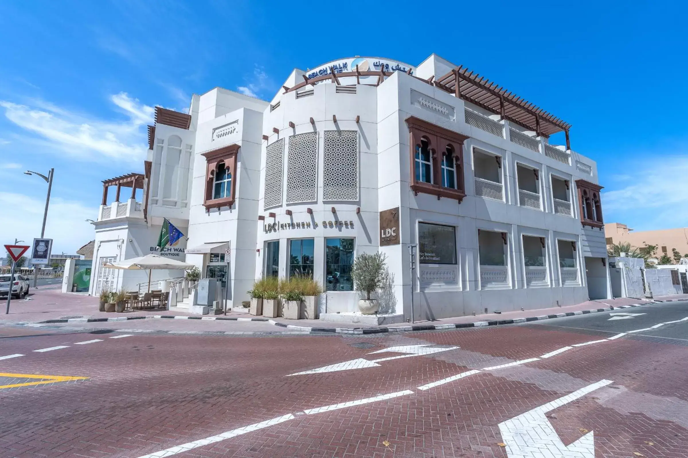 Property building in Beach Walk Boutique Jumeirah Property building in Beach Walk Boutique Jumeirah
