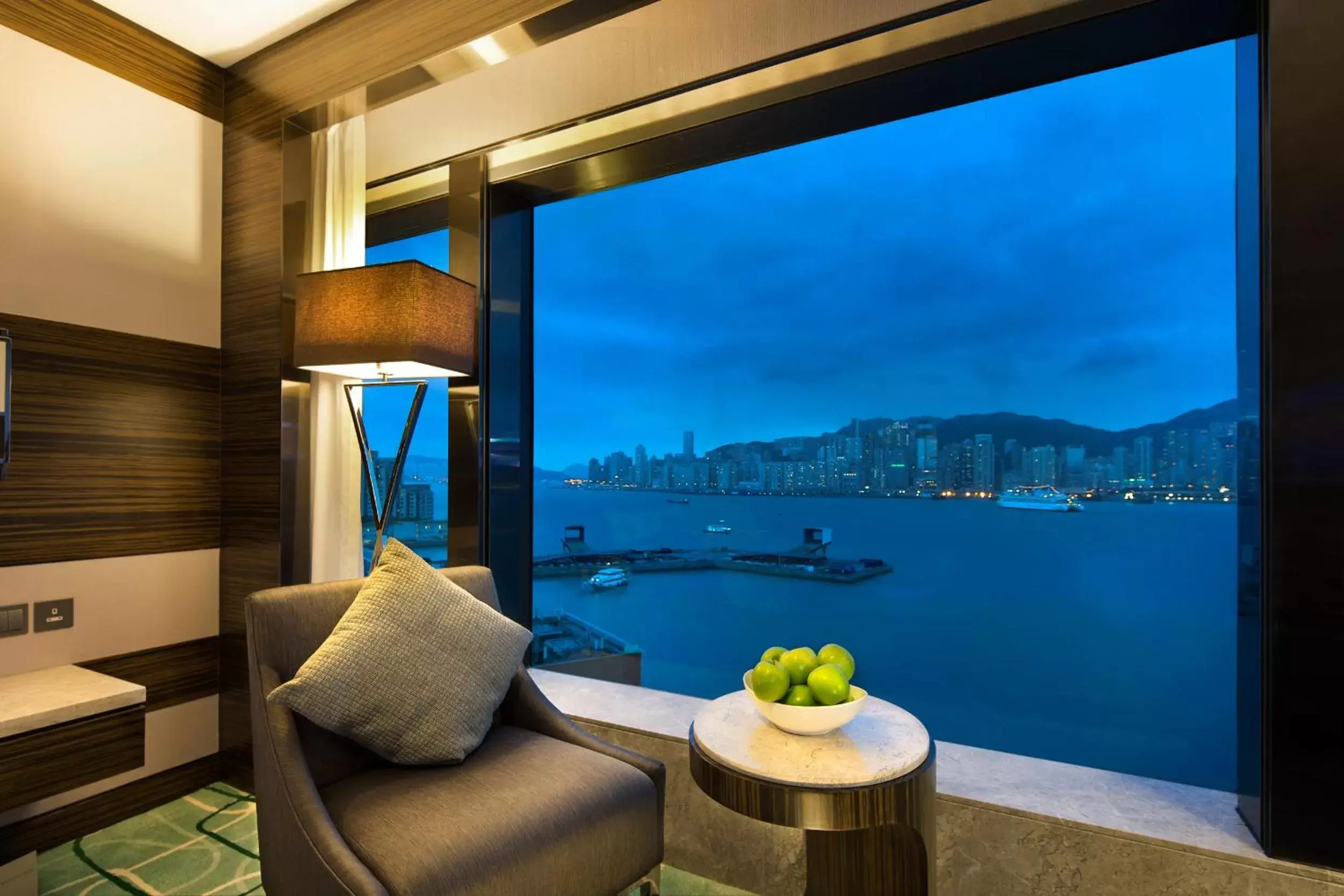 Sea view in New World Millennium Hong Kong Hotel