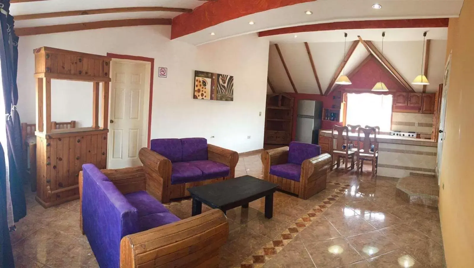 Living room, Seating Area in Hotel & Suites Cerro Roj0