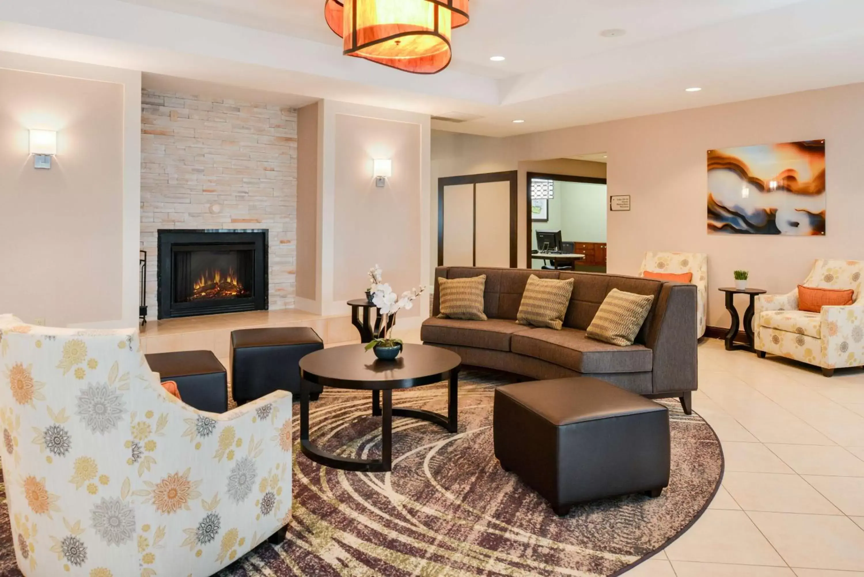 Lobby or reception, Seating Area in Homewood Suites by Hilton Fresno