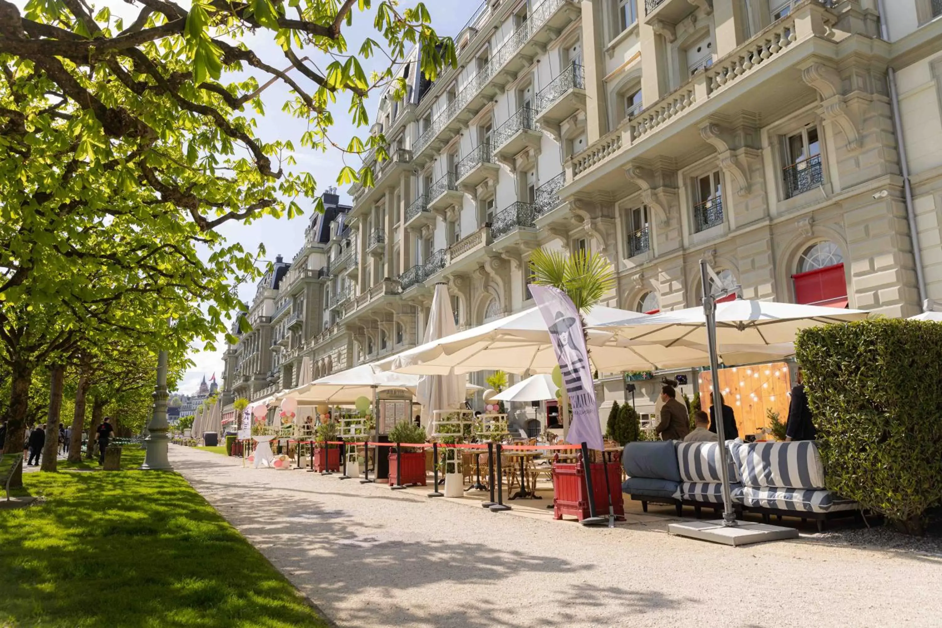 Restaurant/places to eat in Grand Hotel National Luzern