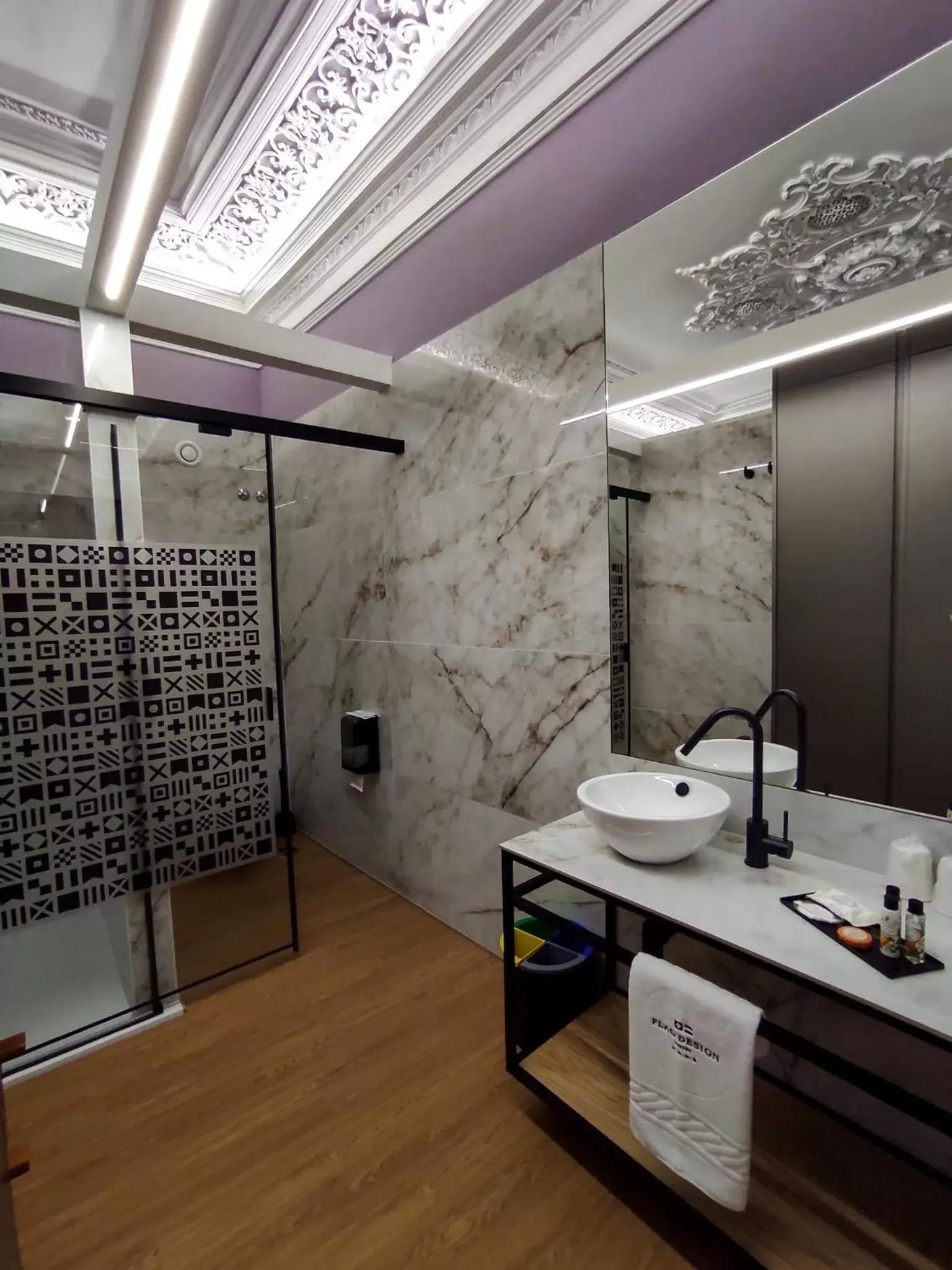 Bathroom in Flag Design Hotel