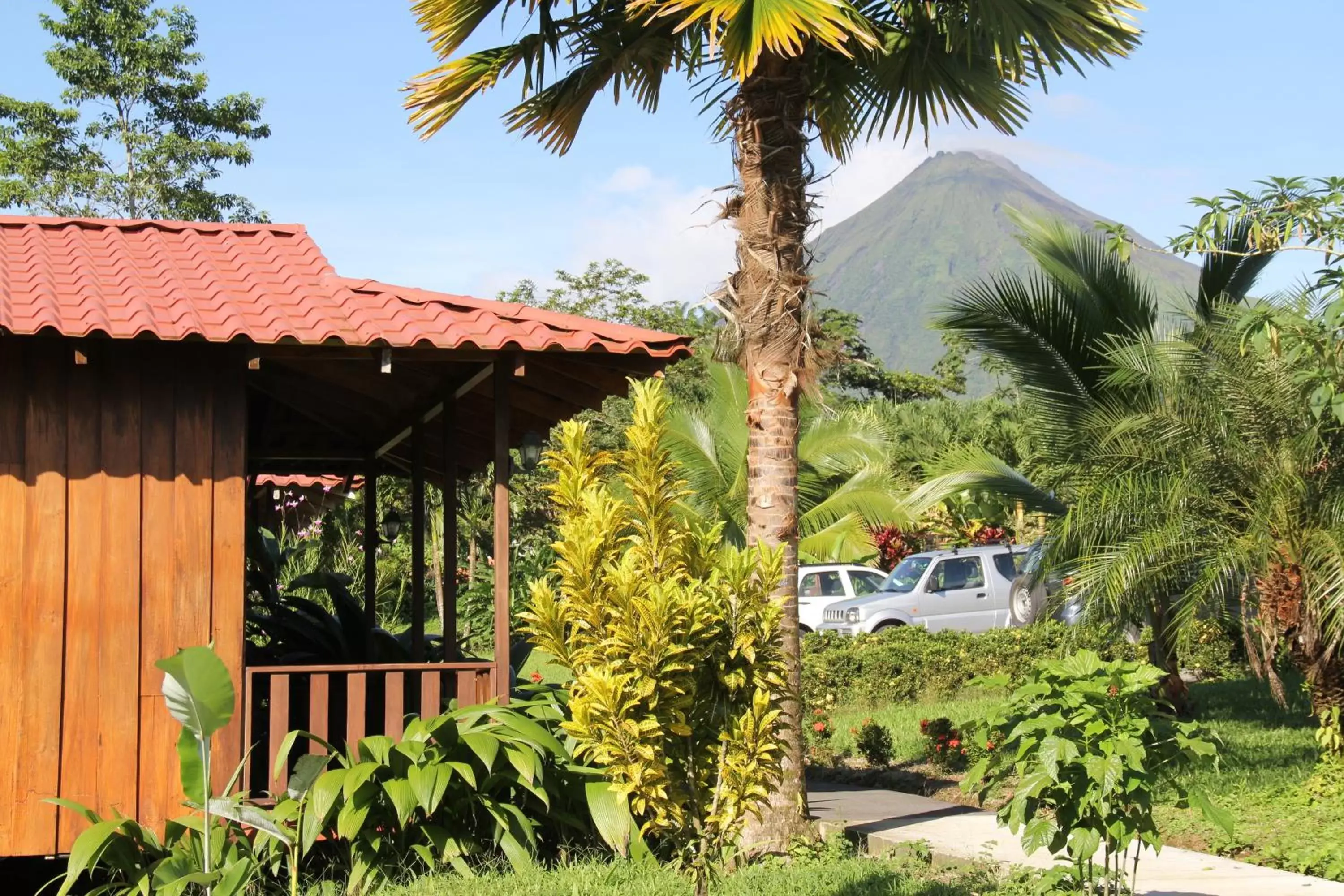 Garden, Property Building in Hotel Rancho Cerro Azul