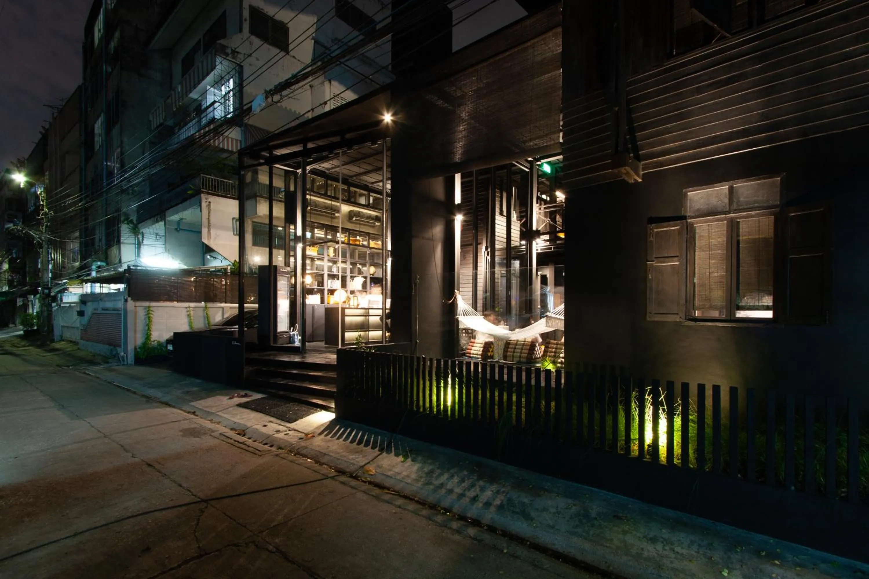 Facade/entrance in Kloem Hostel