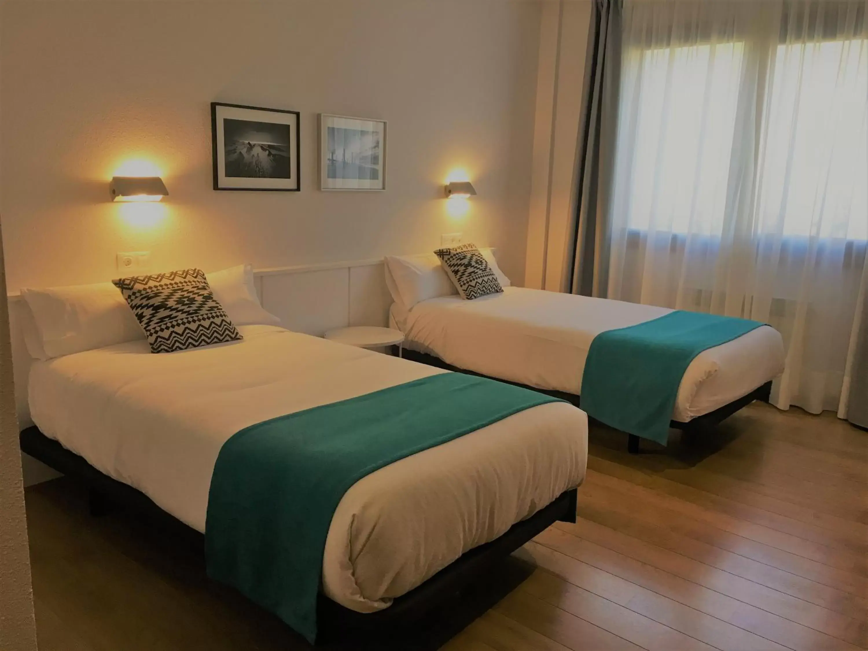 Bed in Hotel Elorrio