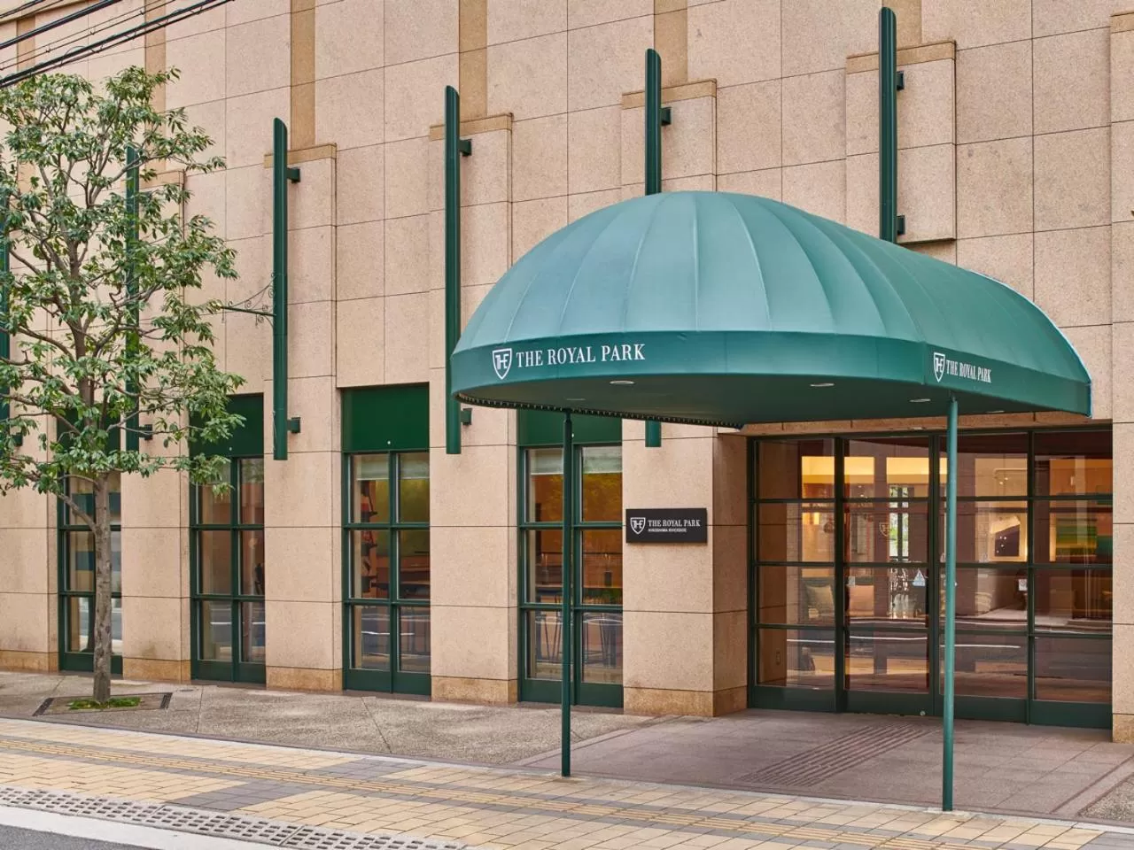 Facade/entrance in The Royal Park Hotel Hiroshima Riverside