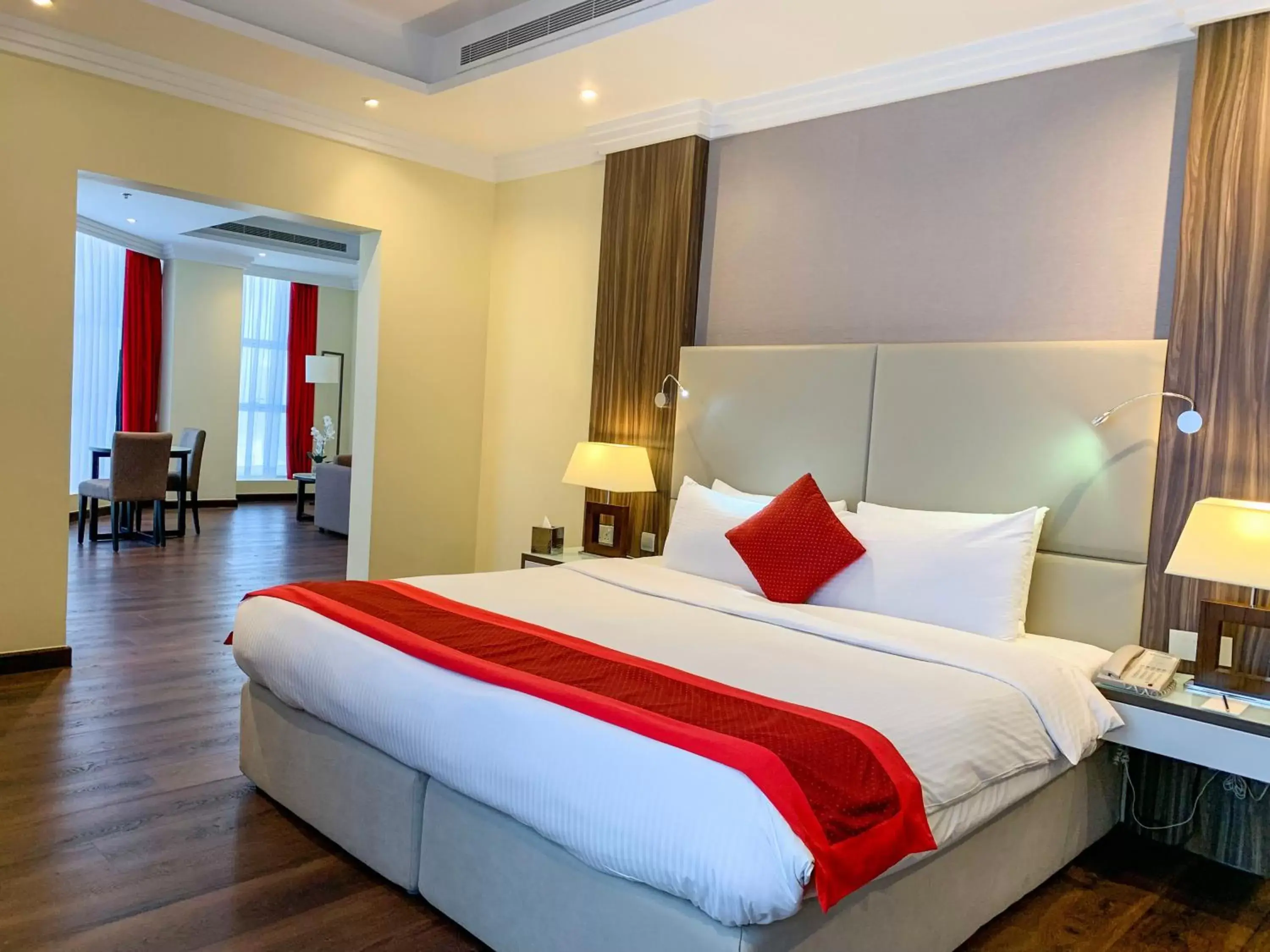 Bed in Swiss-Belhotel Seef Bahrain