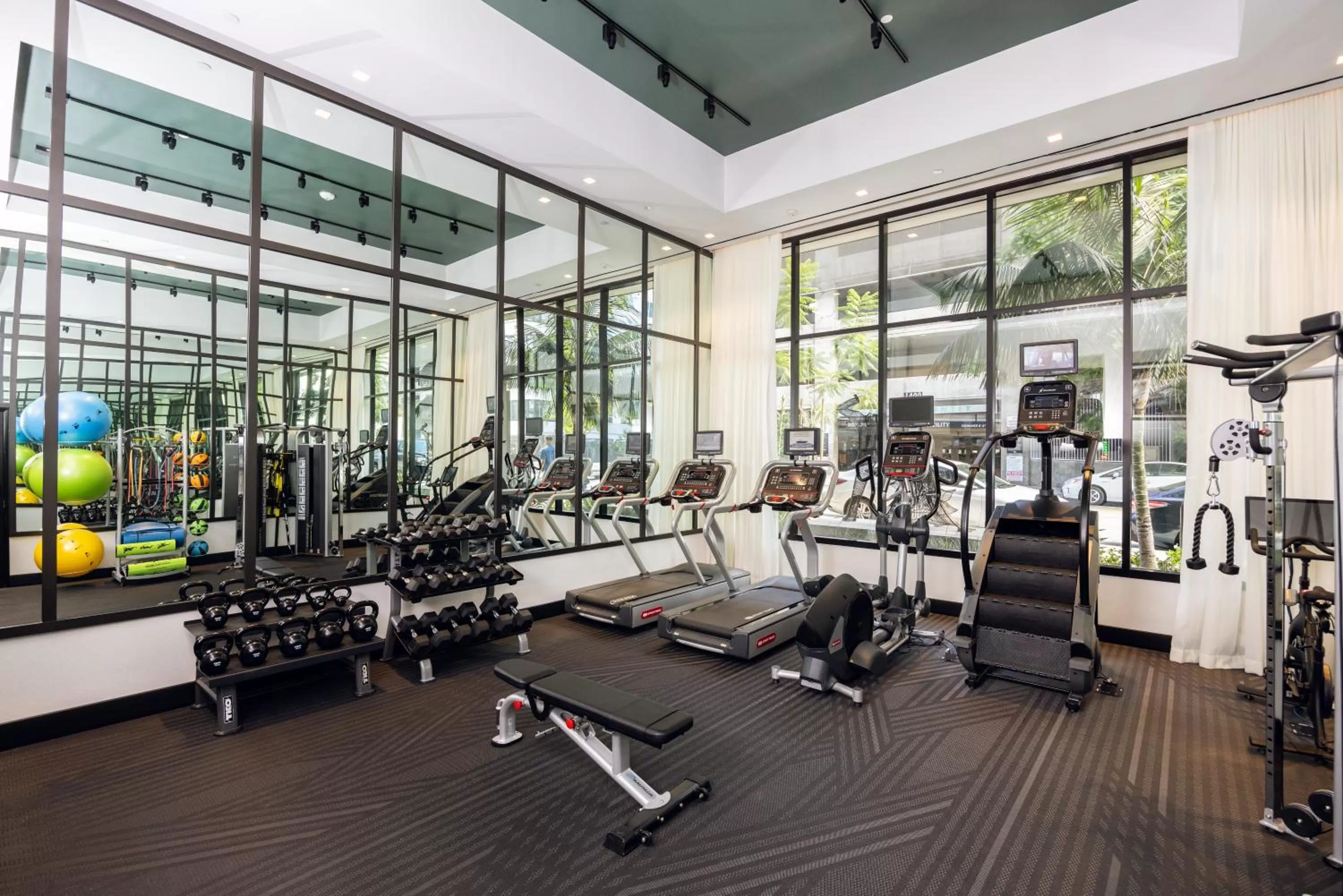 Fitness centre/facilities in The Godfrey Hotel Hollywood