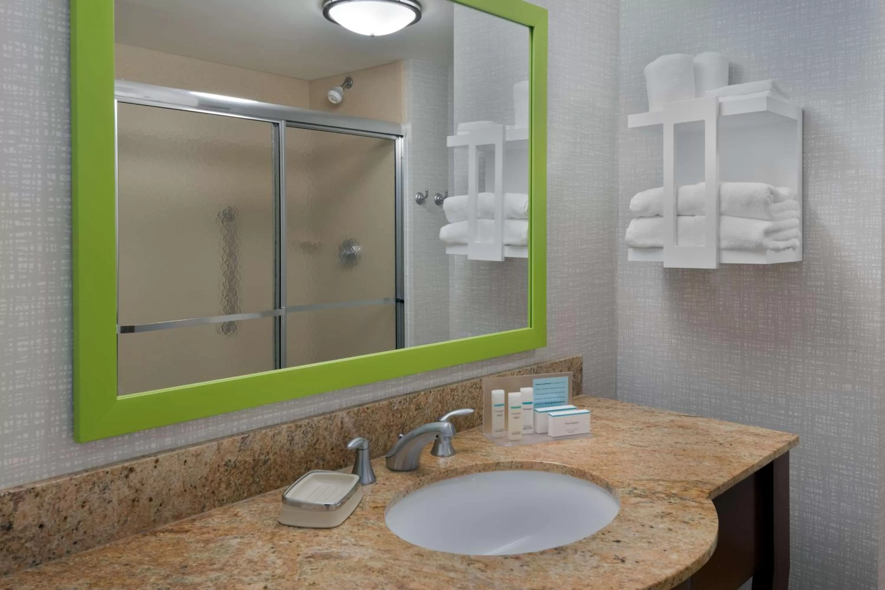 Bathroom in Hampton Inn & Suites Winston-Salem/University Area