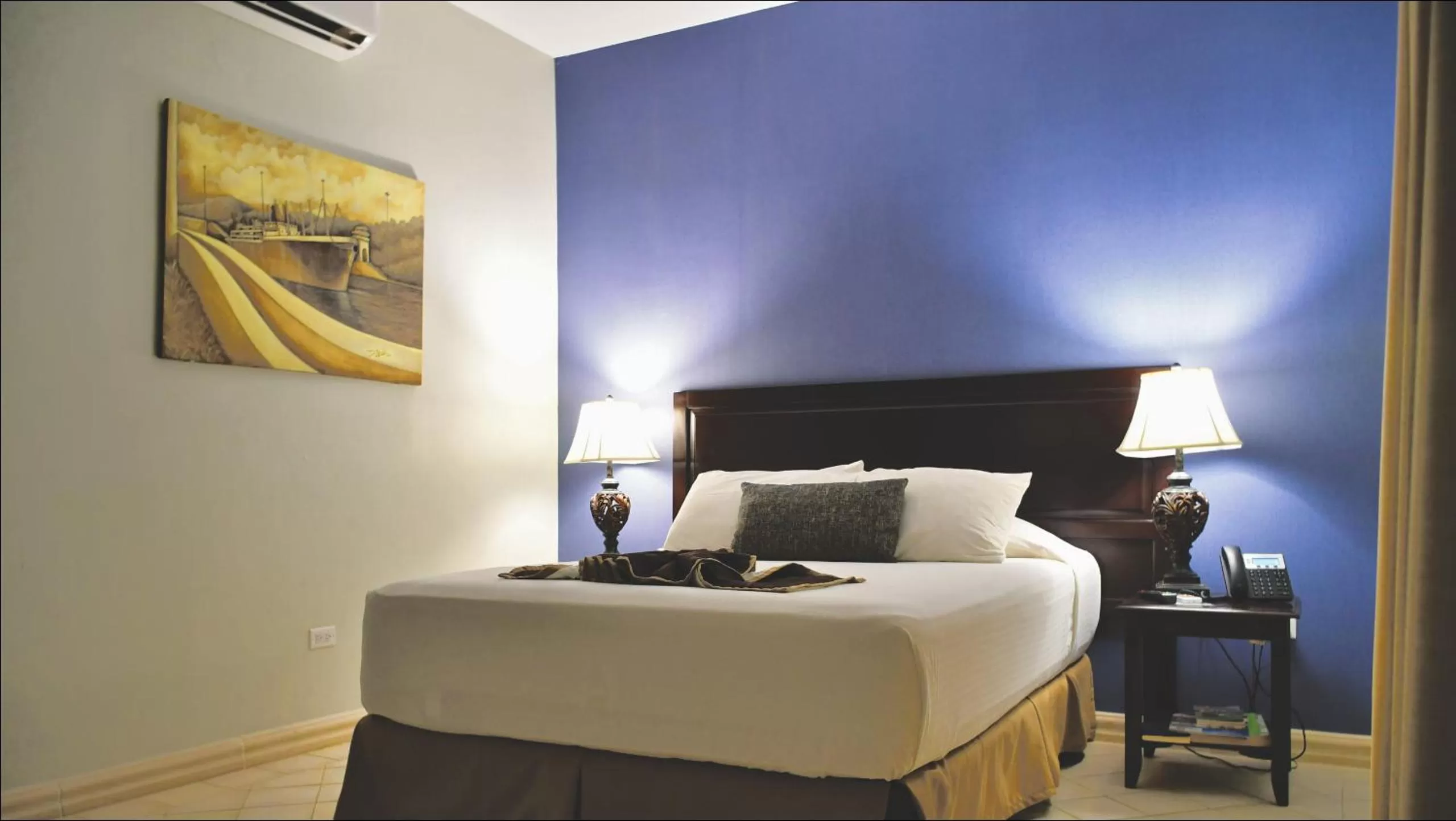 Bed in Hotel Presidente Las Tablas