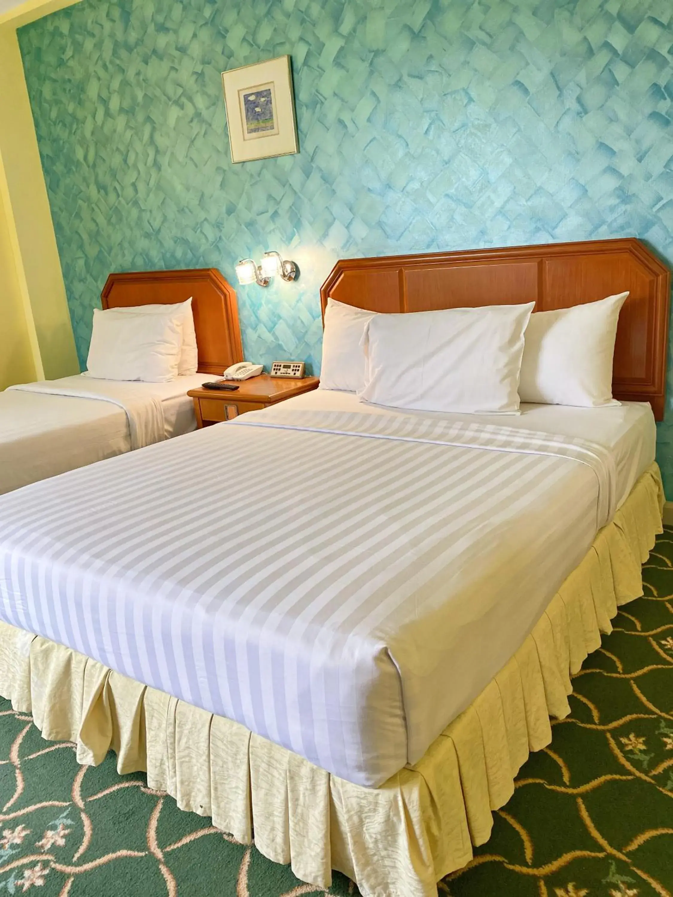 Bed in Hotel Sandakan