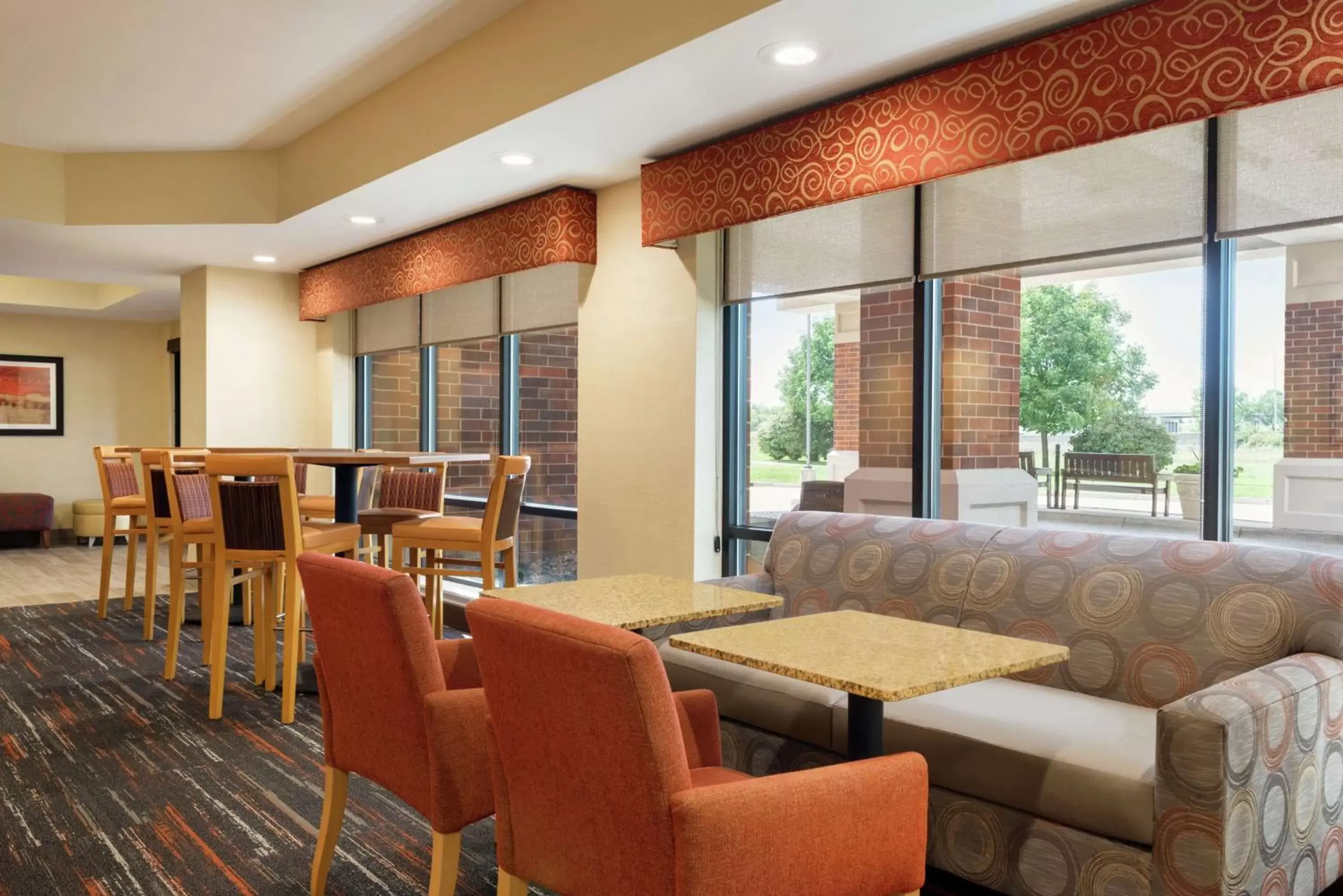 Lobby or reception in Hampton Inn West Des Moines Lake Drive Lobby or reception in Hampton Inn West Des Moines Lake Drive