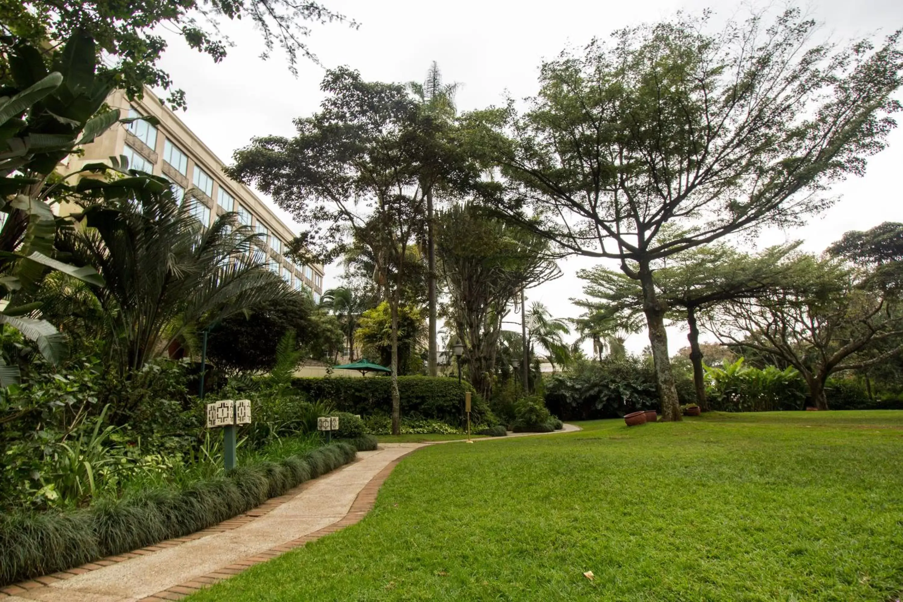 Garden in Nairobi Serena Hotel