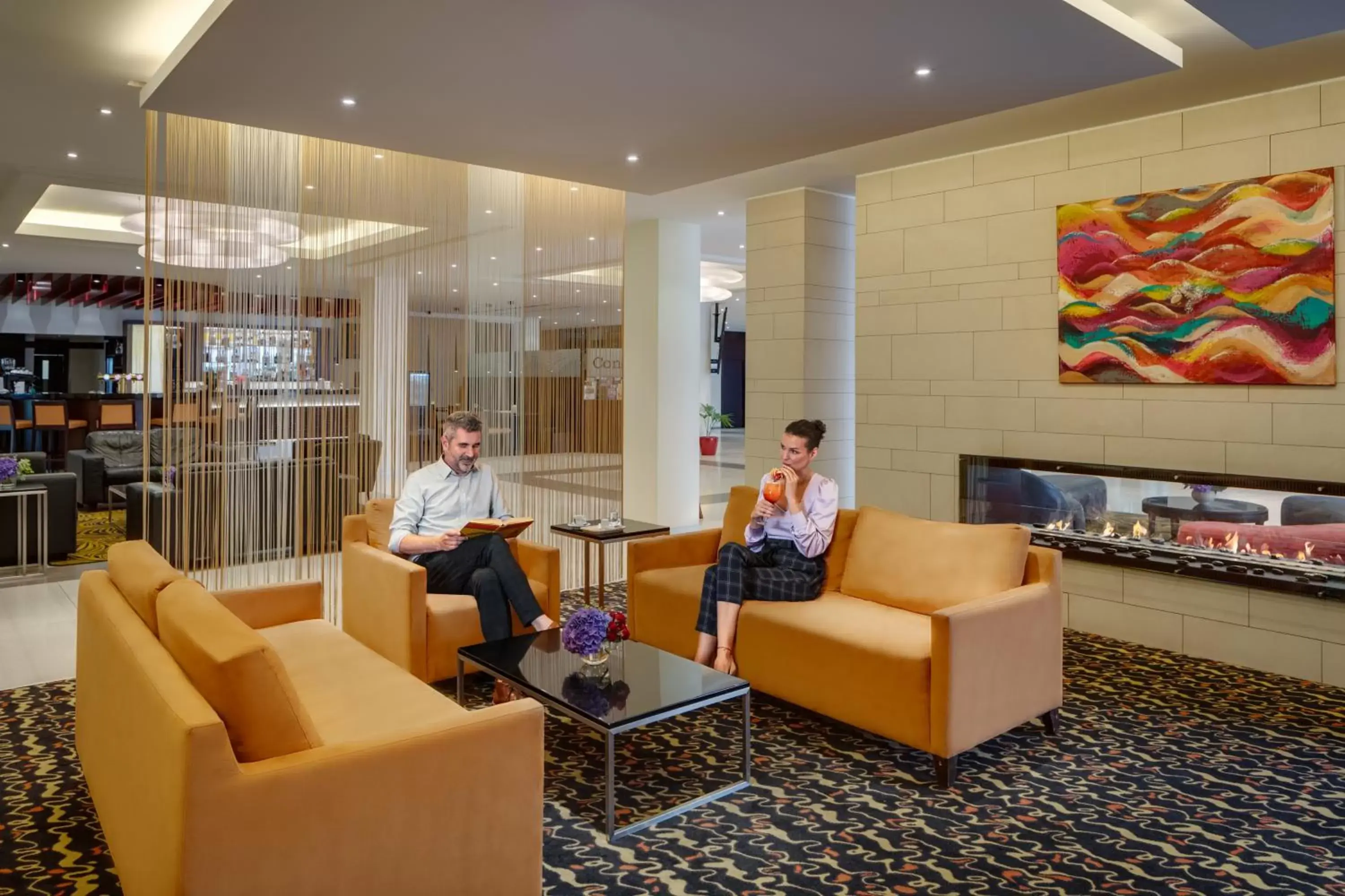 Lobby or reception in Hotel Duo