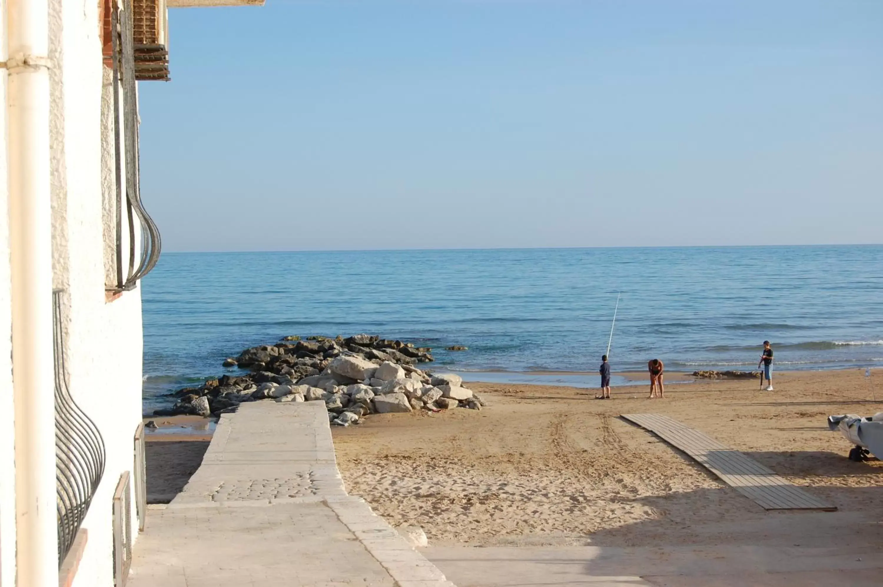 Beach in B&B Bianco E Blu