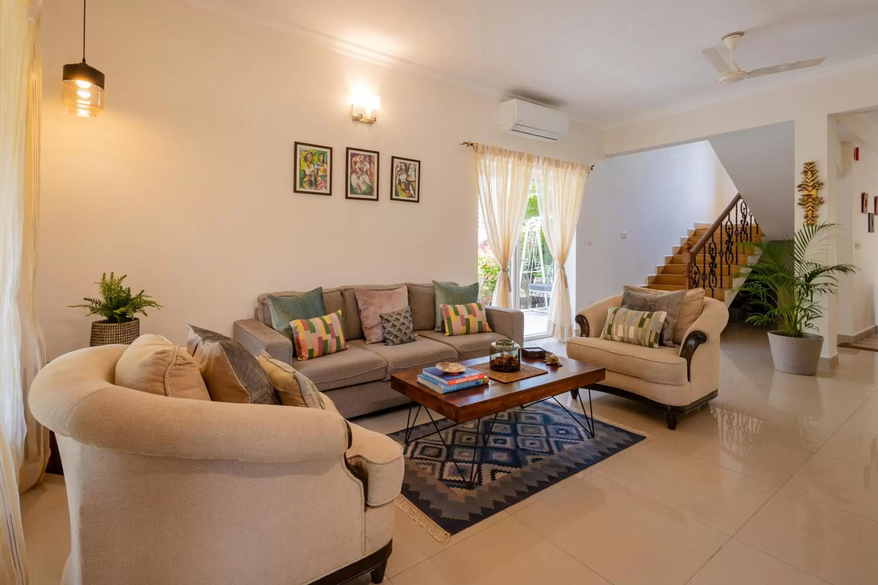 Living room, Seating Area in Aguada Anchorage - The Villa Resort