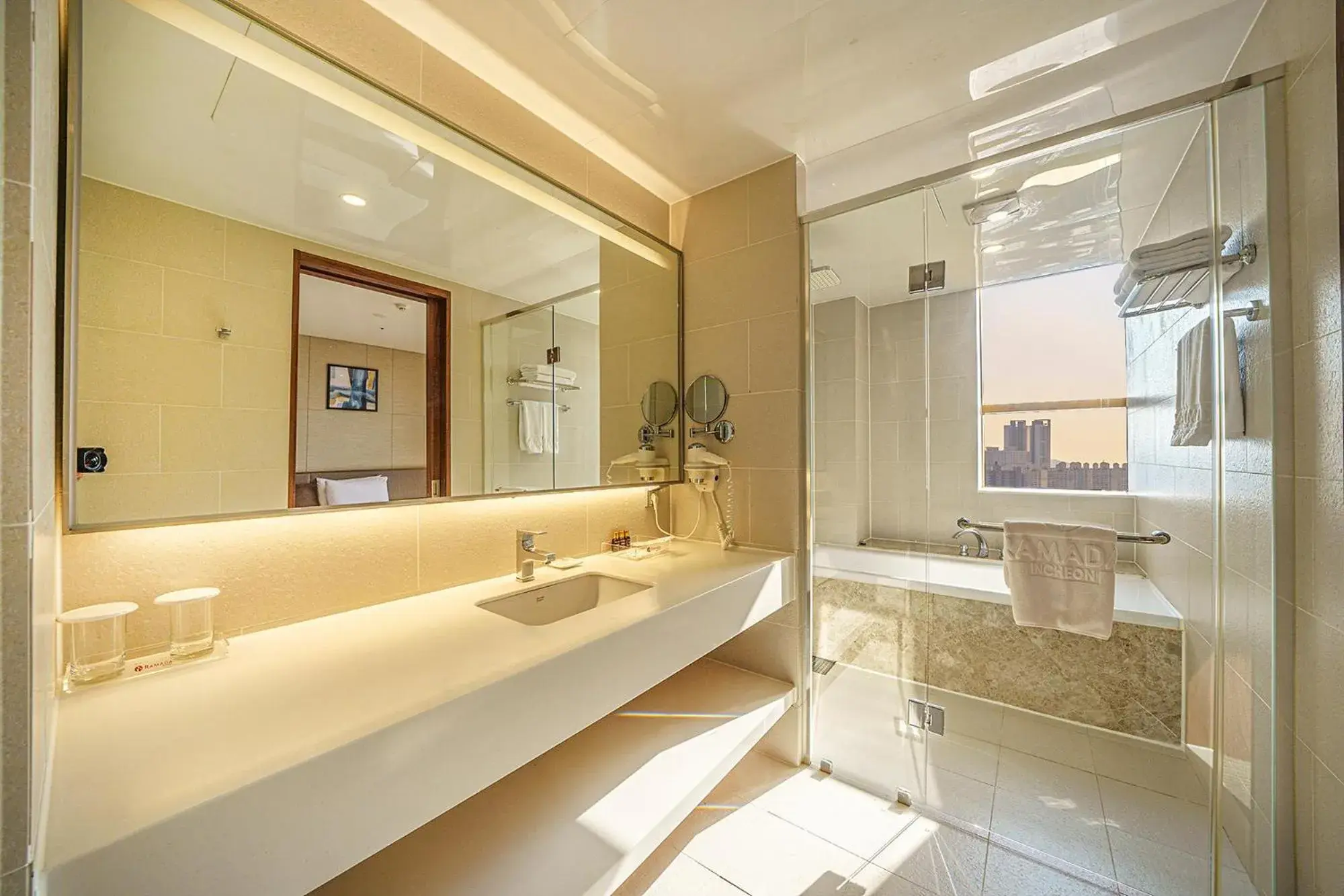 Bathroom in Ramada by Wyndham Incheon