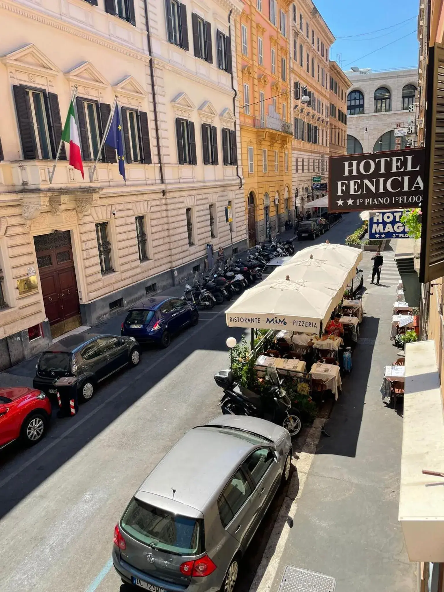 Street view in Hotel Fenicia