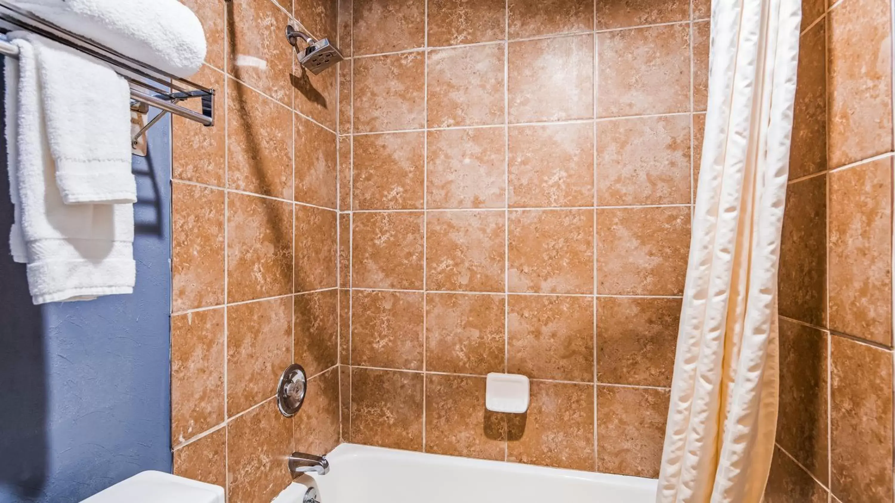 Bathroom in SureStay Plus Hotel by Best Western Fayetteville