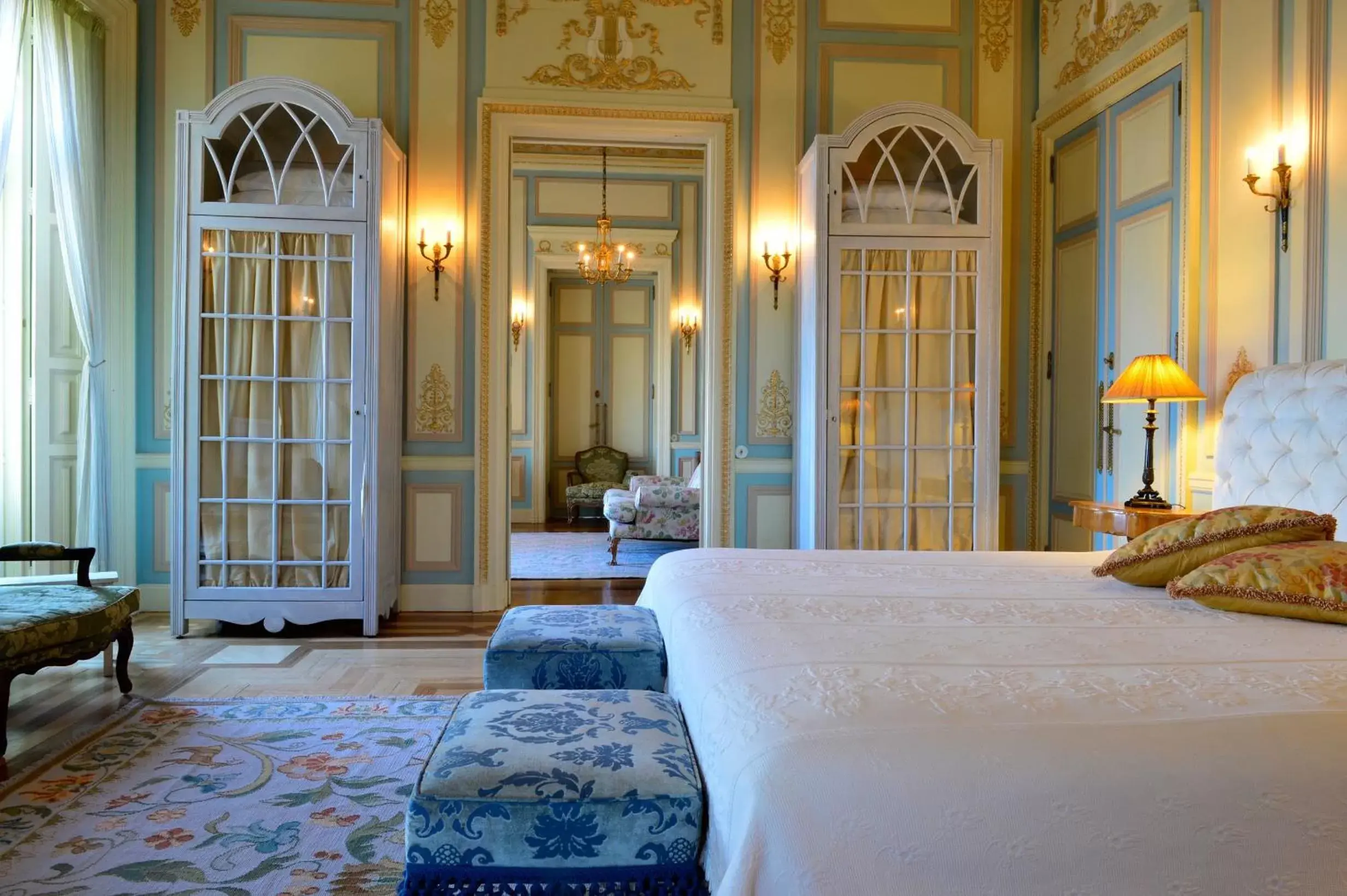 Bedroom in Pestana Palace Lisboa Hotel & National Monument - The Leading Hotels of the World