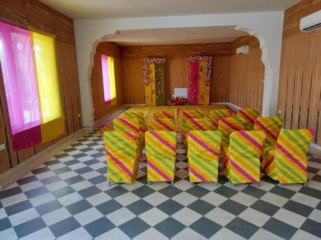 Property building in Hotel Rajasthan Palace