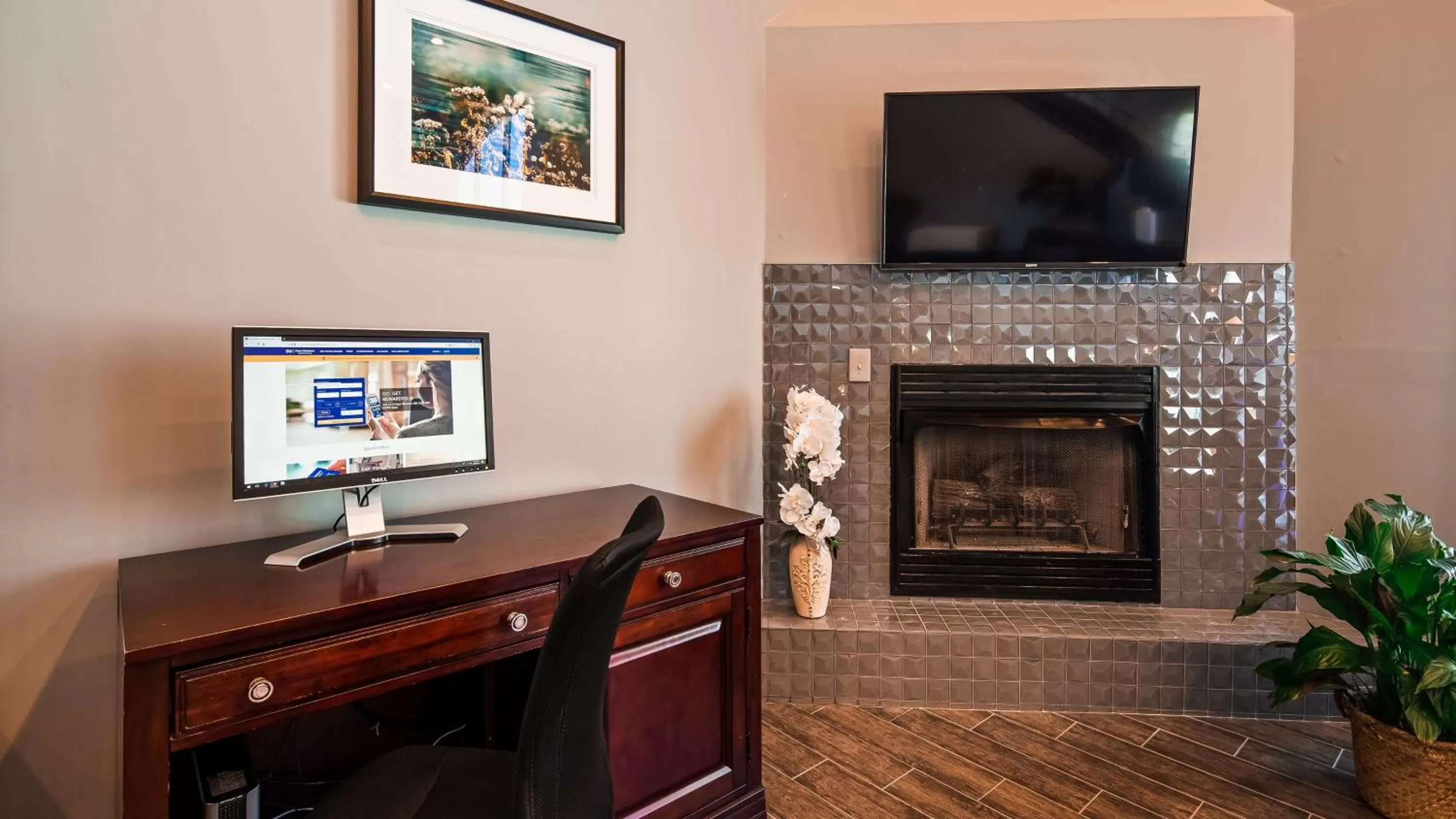 On site in Best Western Butner Creedmoor Inn