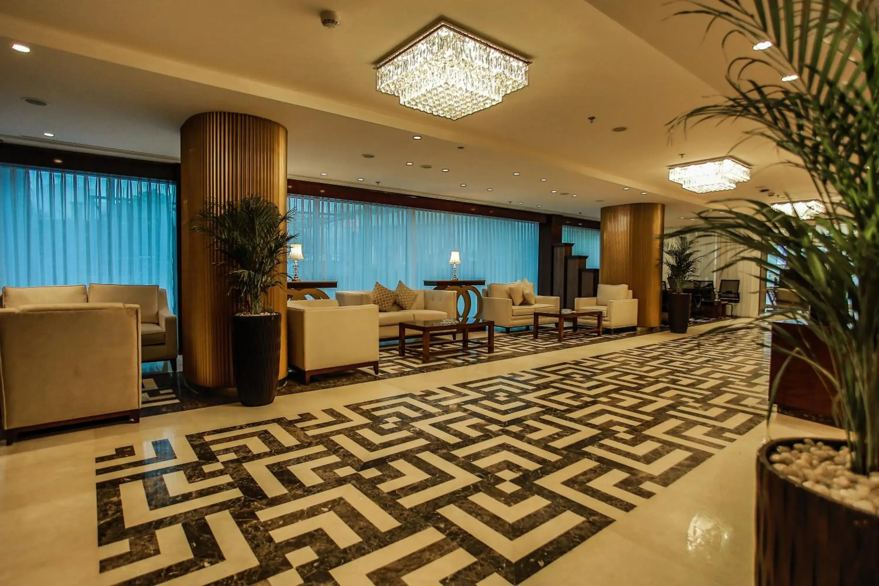 Lobby or reception in Coral Tower Hotel