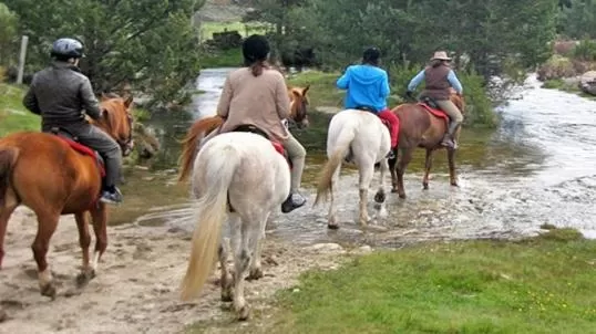 Horse-riding in Hotel Grèvol Spa
