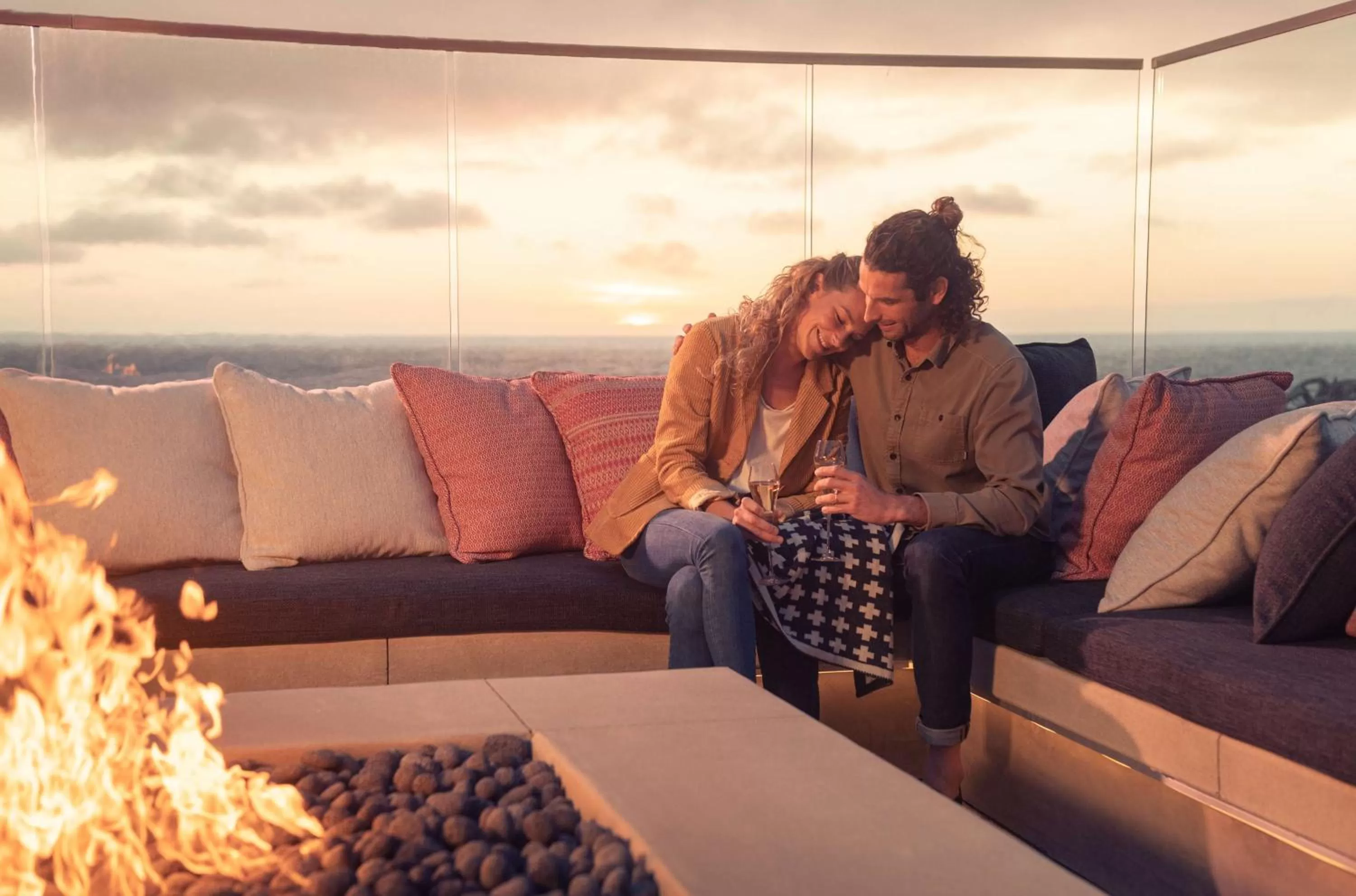 Patio in Alila Marea Beach Resort Encinitas, a Hyatt Resort