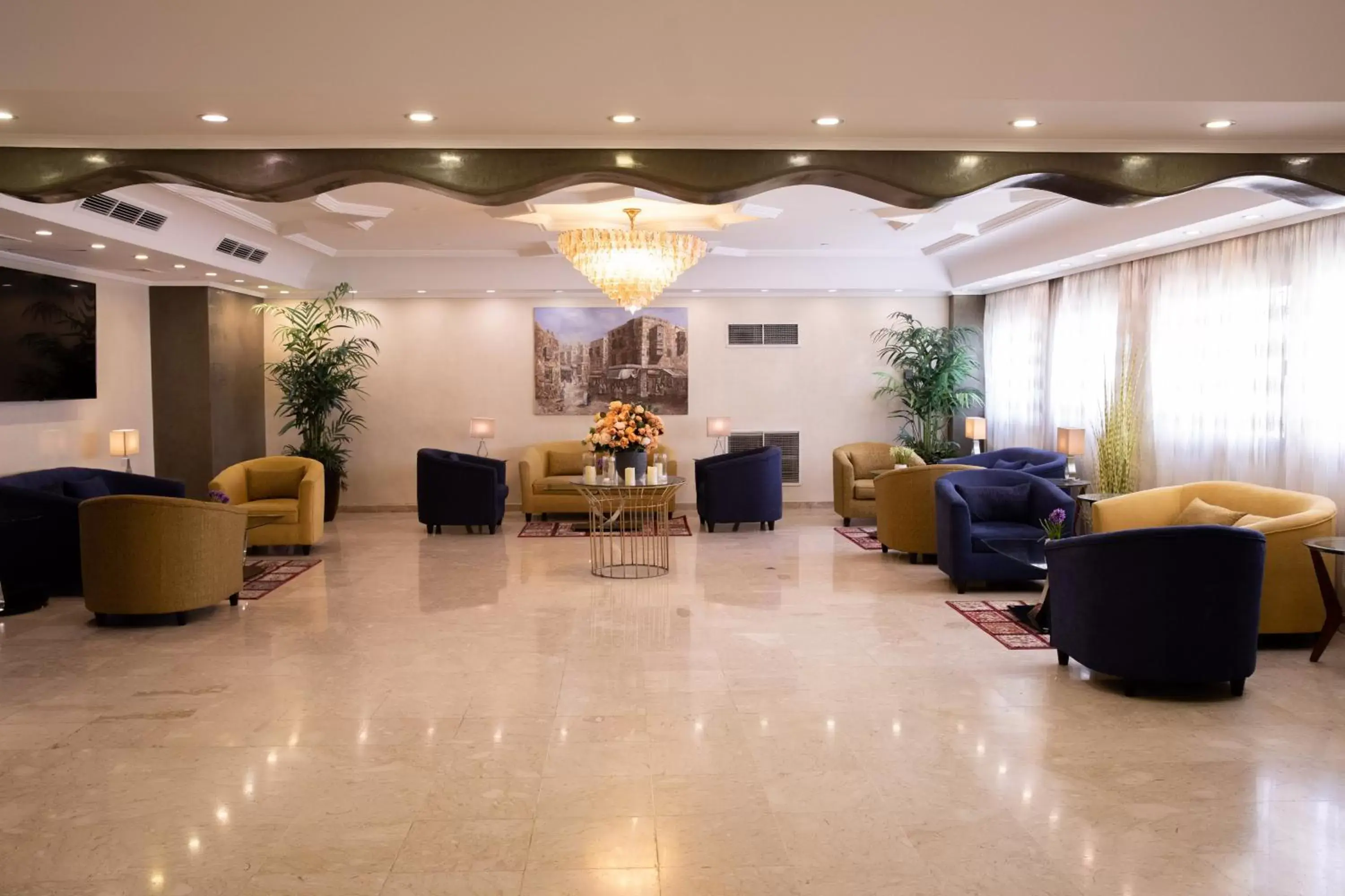 Seating area, Lobby/Reception in Al Hyatt Jeddah Continental Hotel