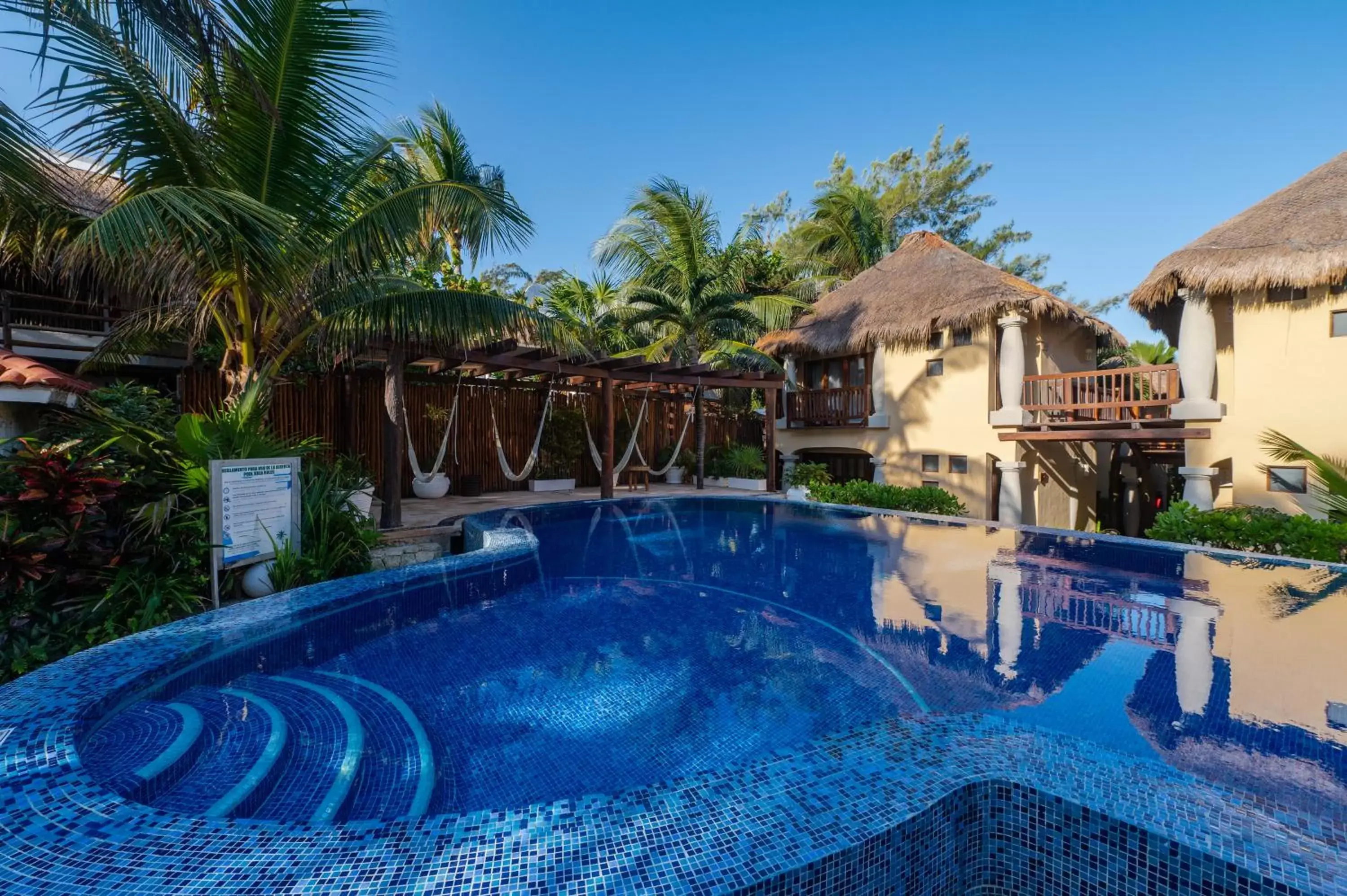 Swimming Pool in Ana y Jose Hotel & Spa Tulum - All inclusive