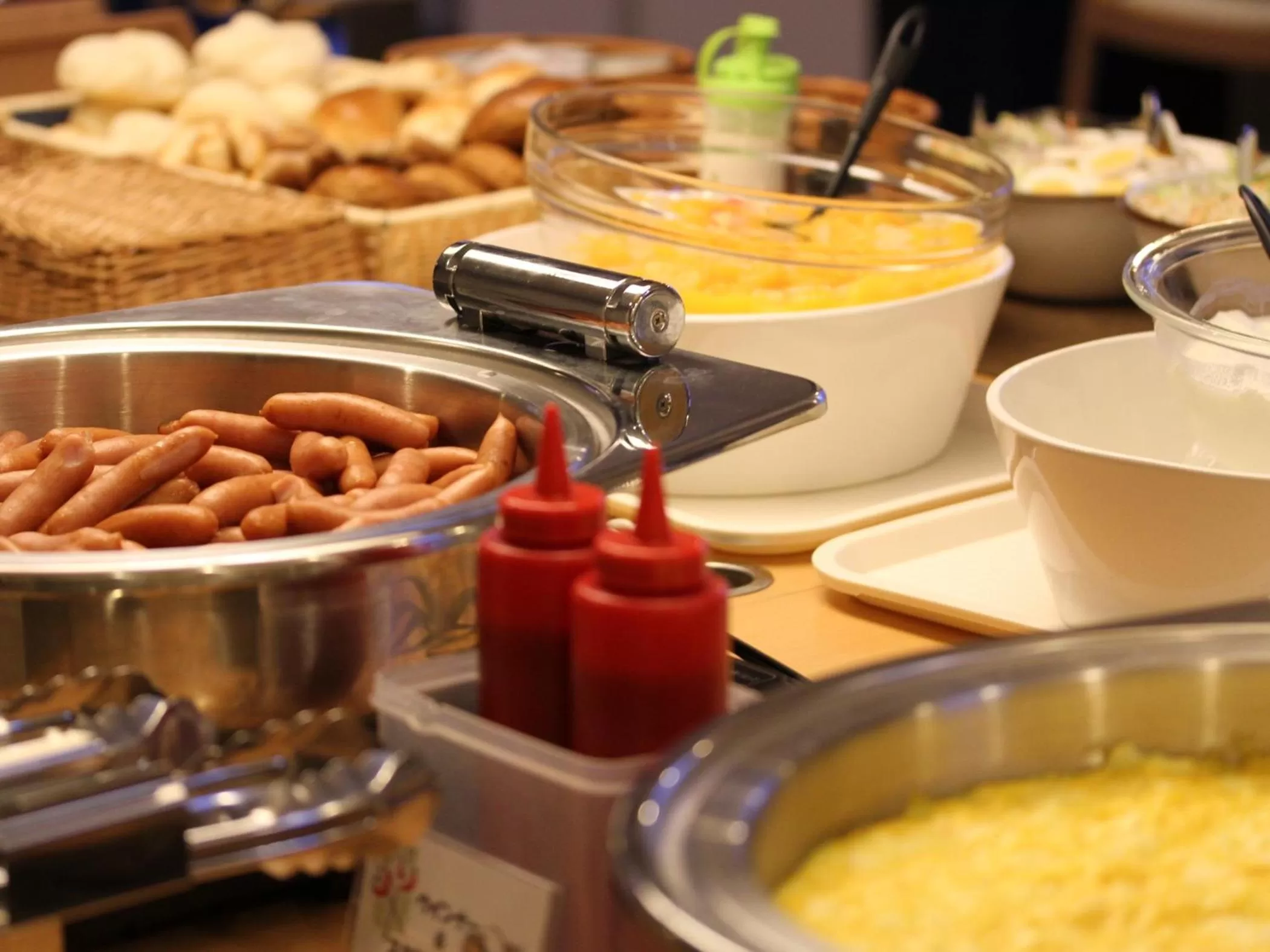 Buffet breakfast in Meitetsu Inn Chita Handa Ekimae