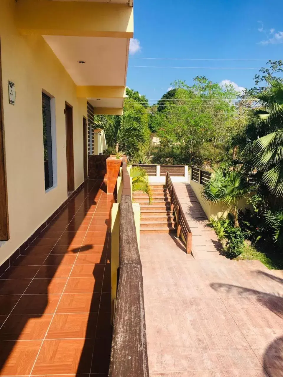 Balcony/Terrace in Hotel Maya Balam