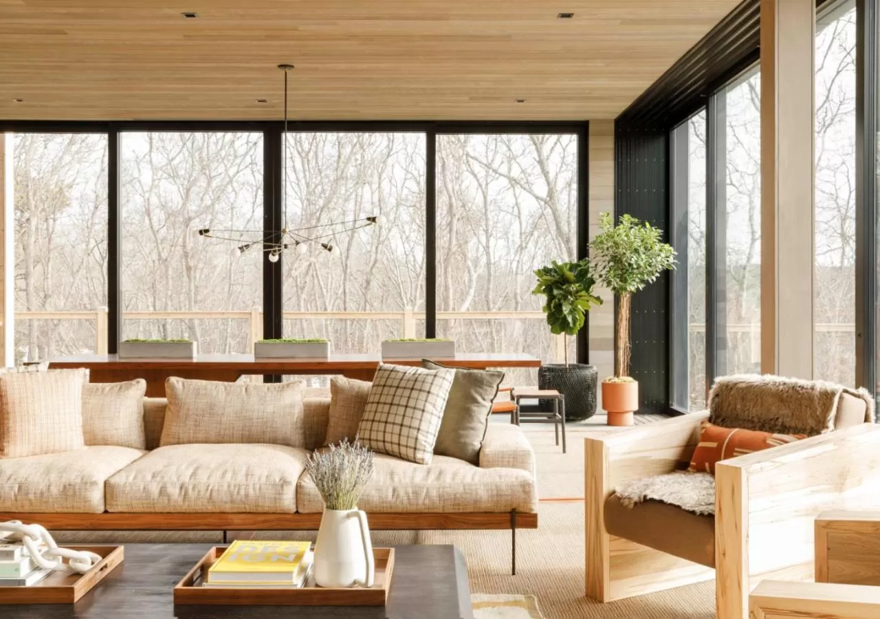 Lounge or bar in AutoCamp Cape Cod