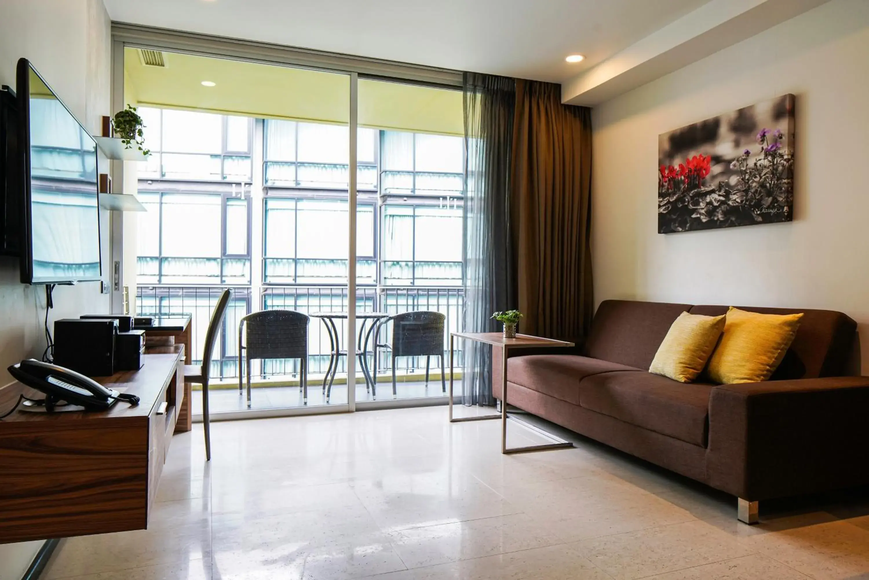 Balcony/Terrace, Seating Area in LiT BANGKOK Residence - SHA Extra Plus