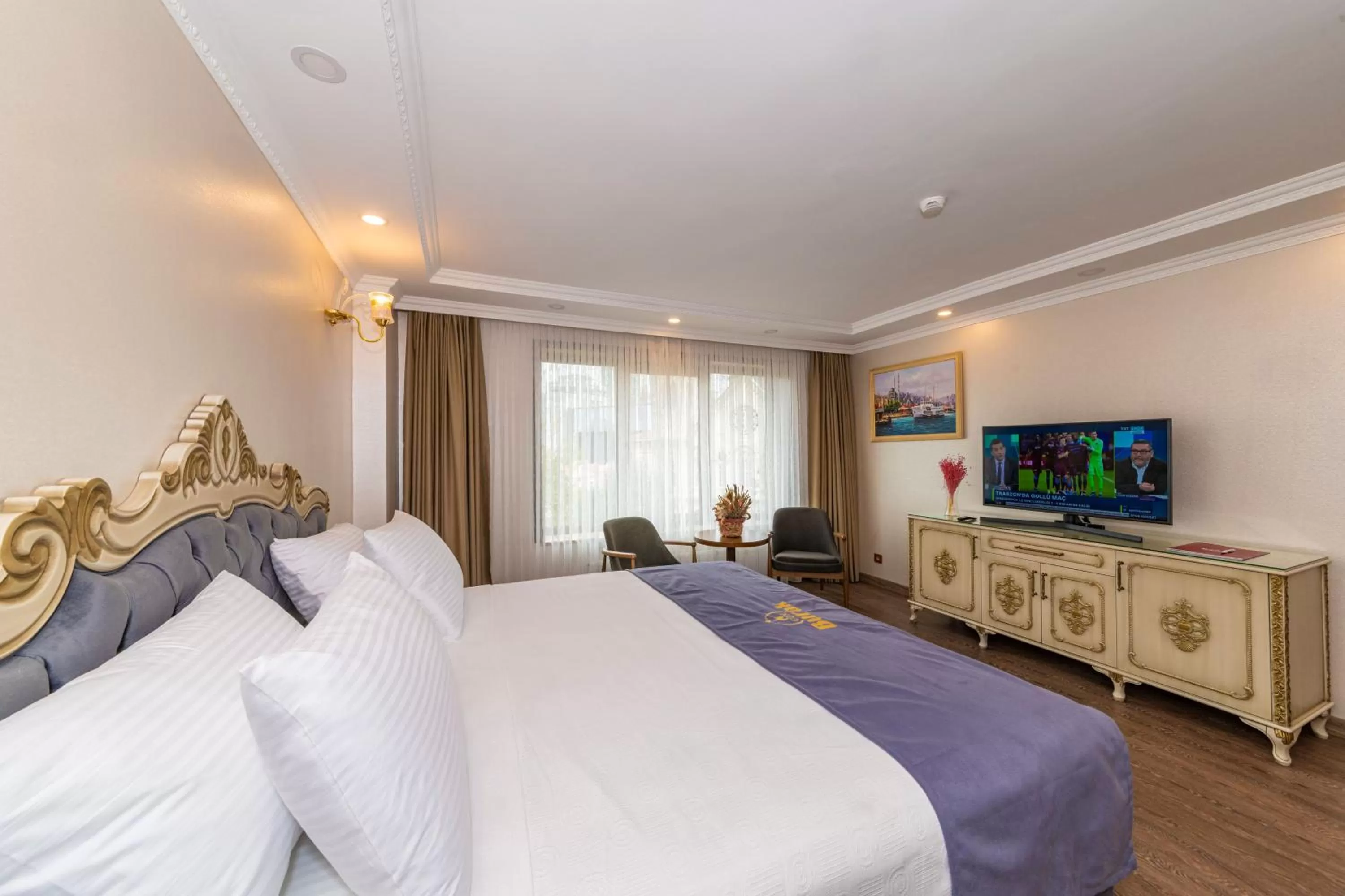 Bed in Almadina Hotel Istanbul