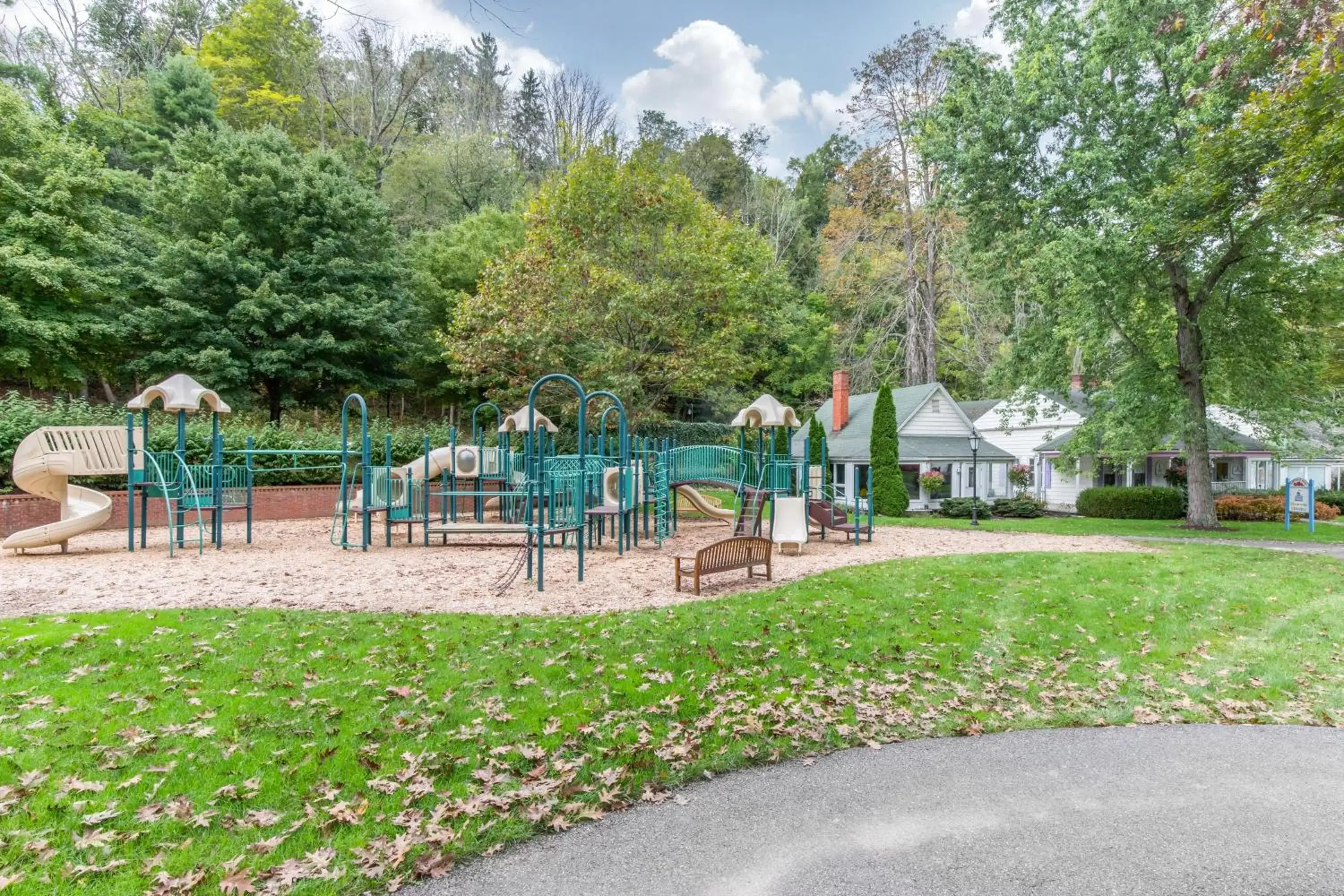 Children play ground in The Omni Homestead Resort