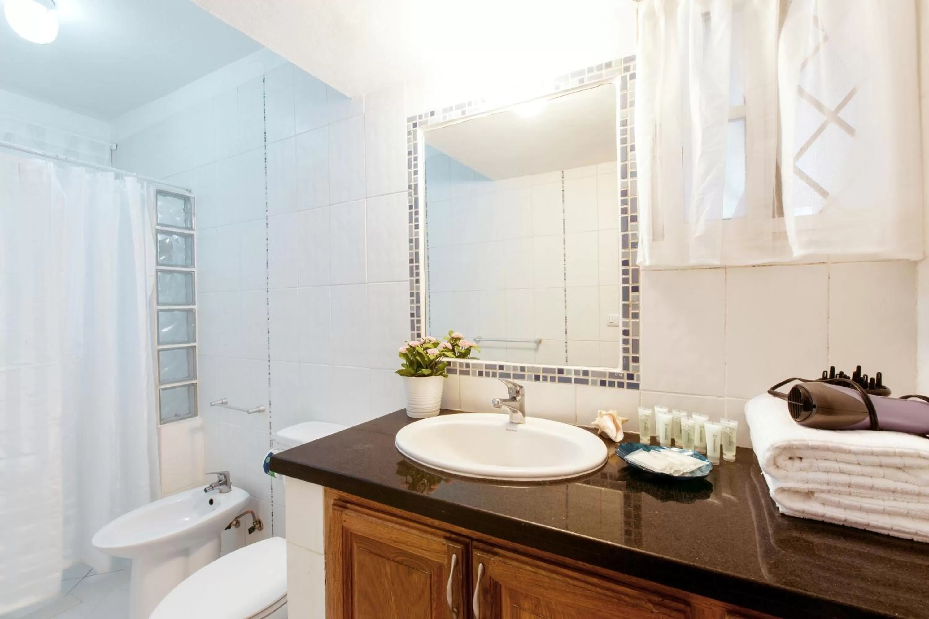 Bathroom in Tropical Villas at Los Corales Beach - Caribbean Rentals FZCO