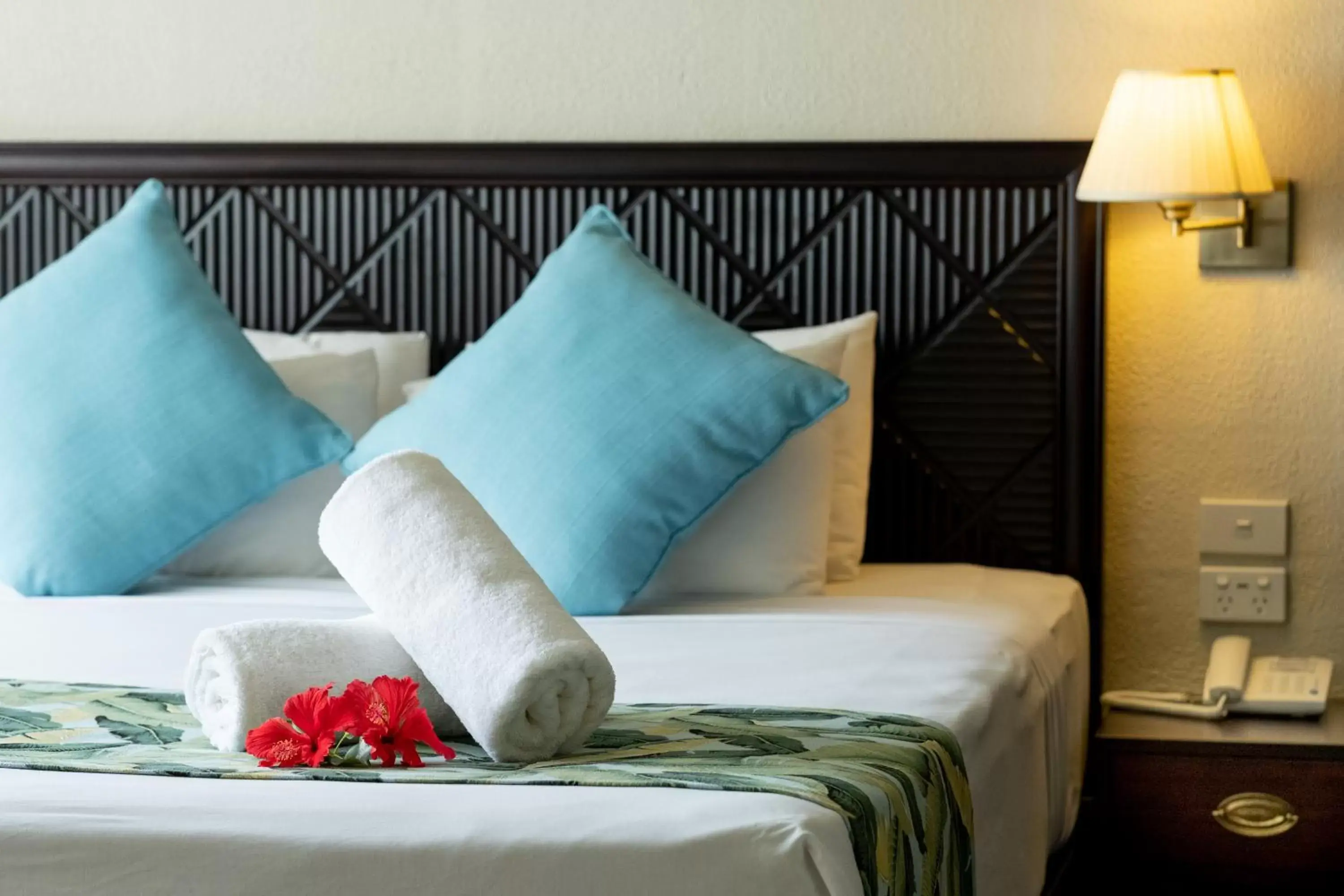 Bed in Fiji Gateway Hotel Bed in Fiji Gateway Hotel