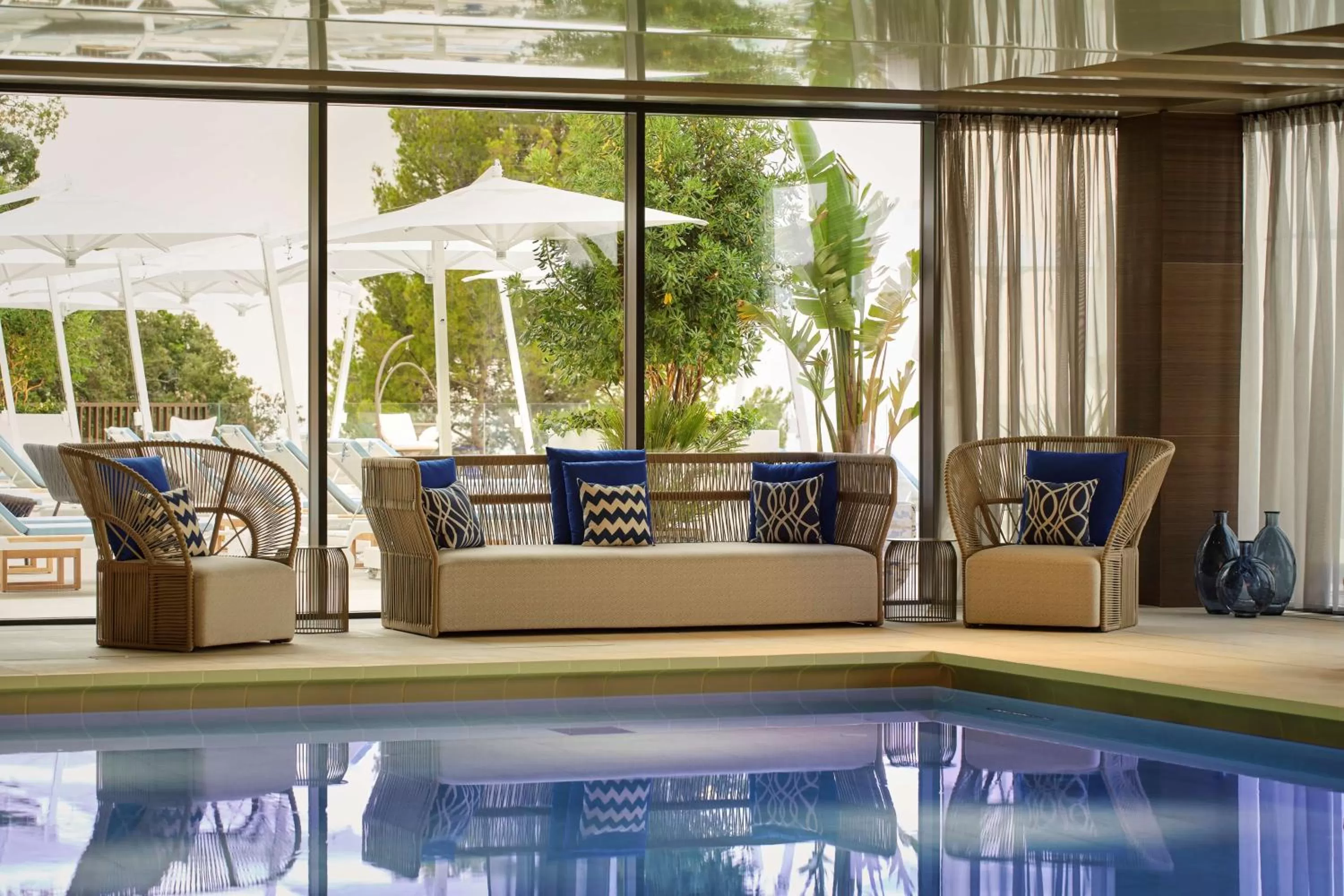 Pool view in Grand Hotel Brioni Pula, A Radisson Collection Hotel