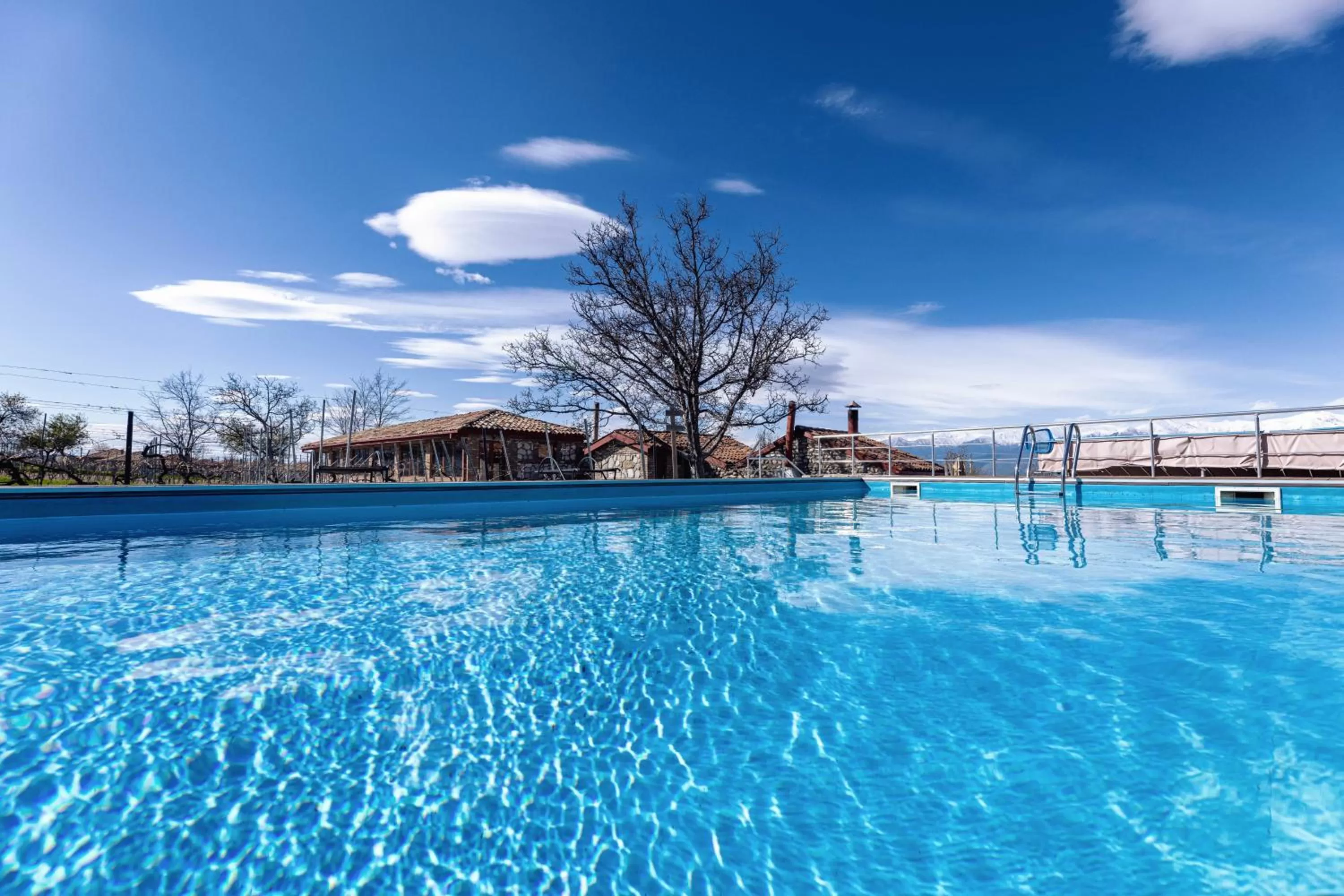 Pool view in Schuchmann Wines Château,Villas & SPA