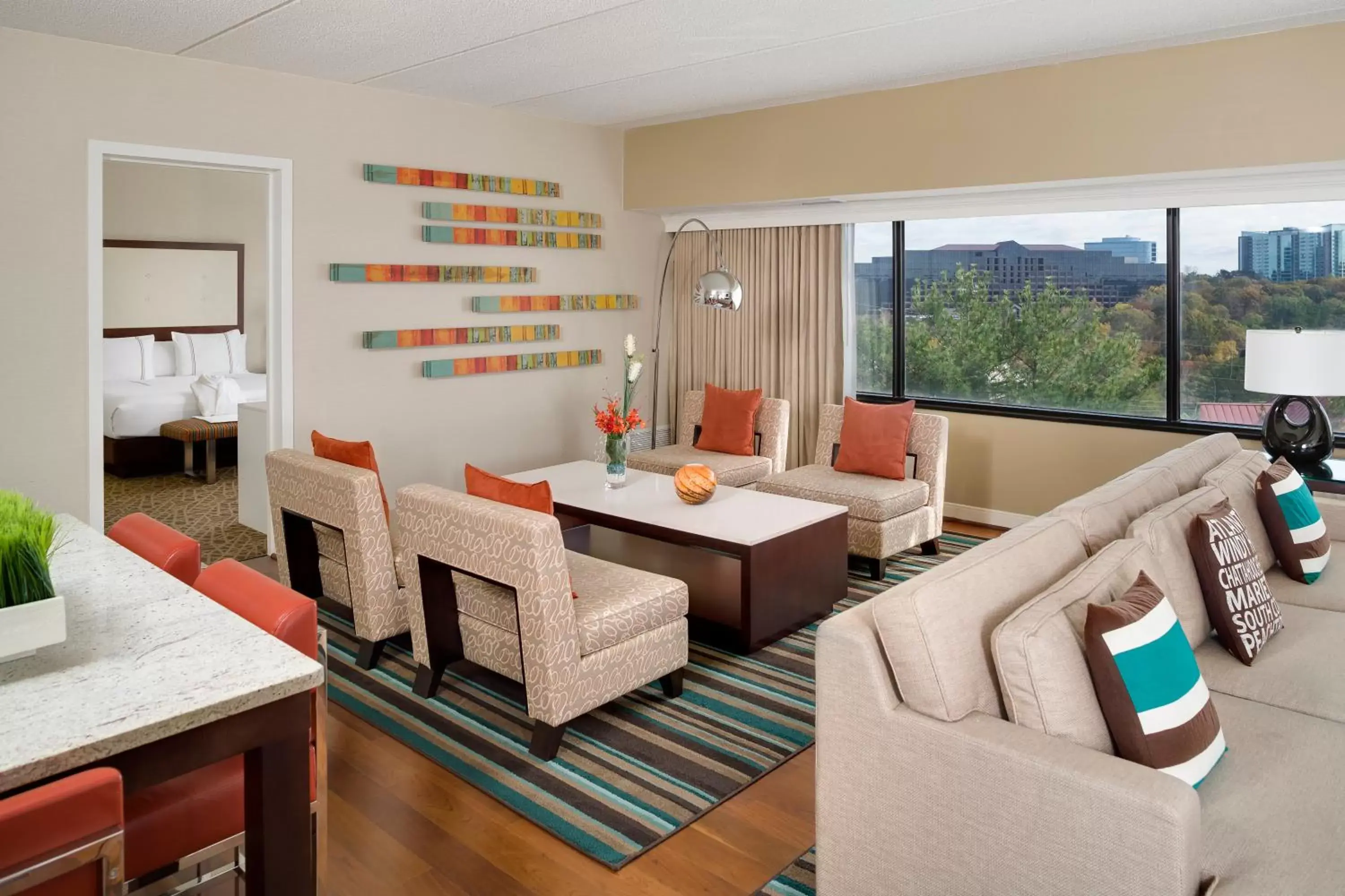 Dining area, Seating Area in Hyatt Regency Suites Atlanta Northwest